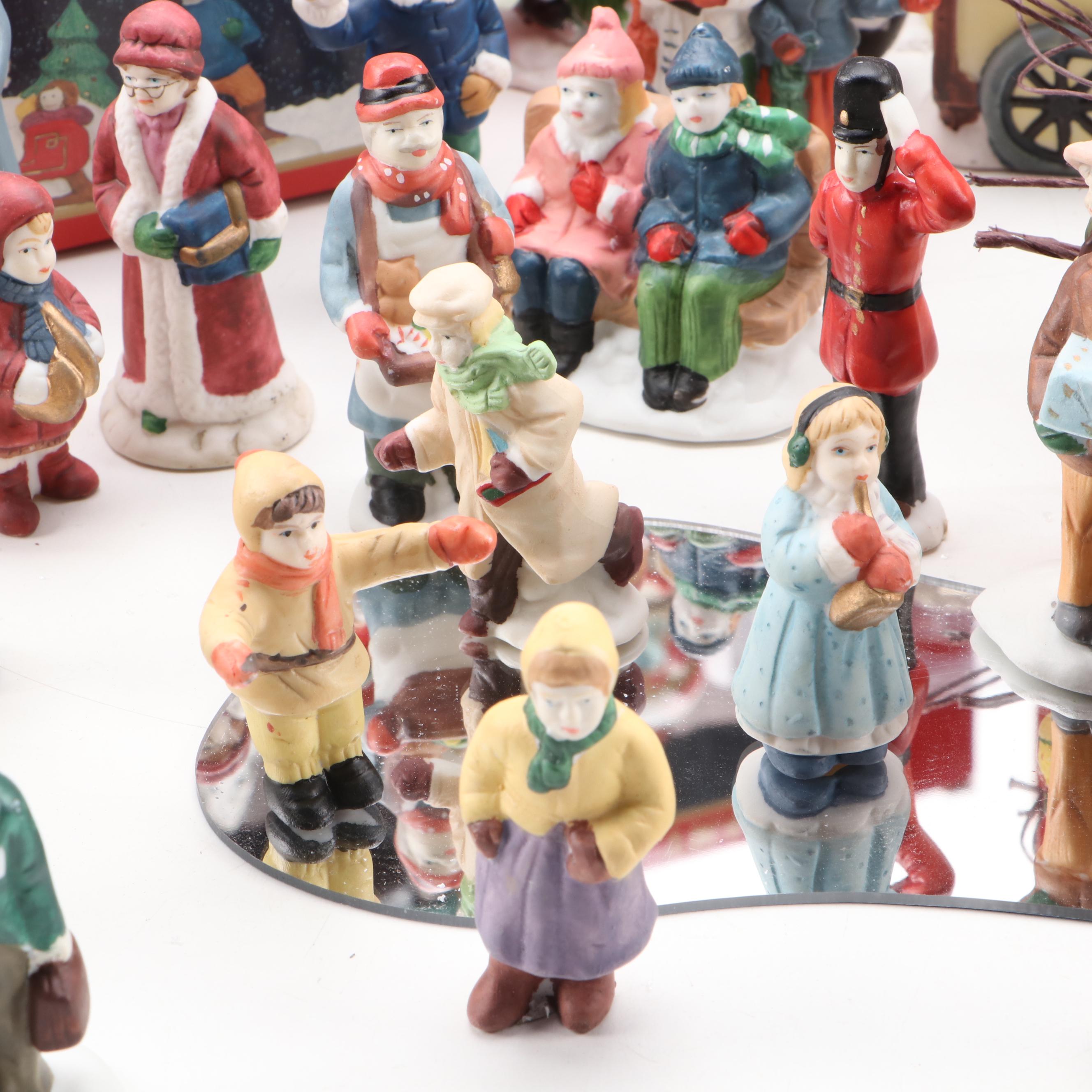 Dickens Collectibles Christmas Village and Other Christmas Ornaments