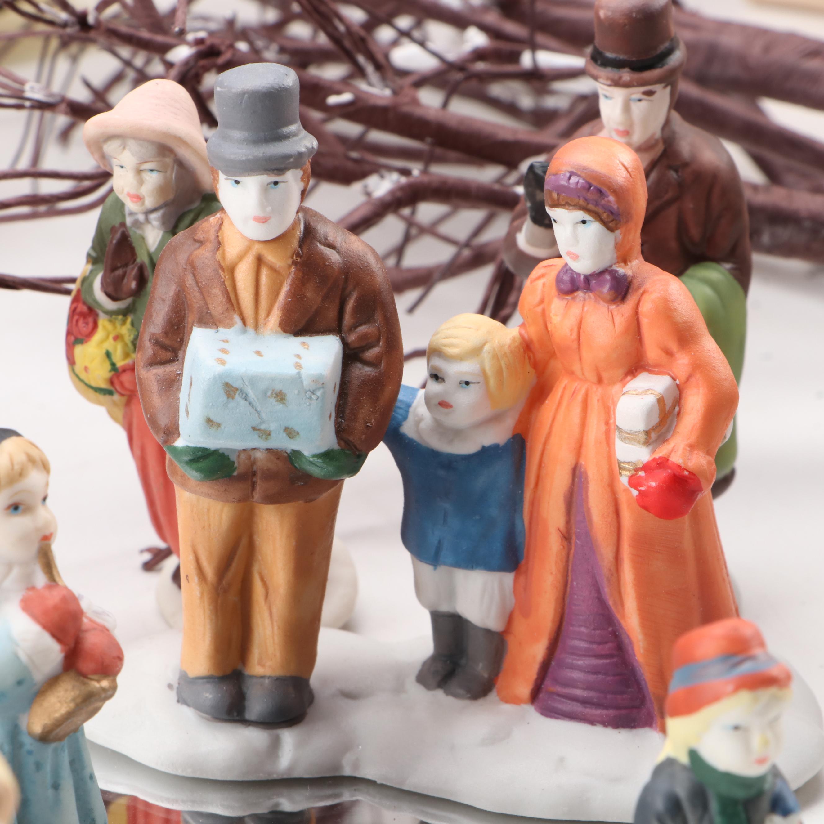 Dickens Collectibles Christmas Village and Other Christmas Ornaments