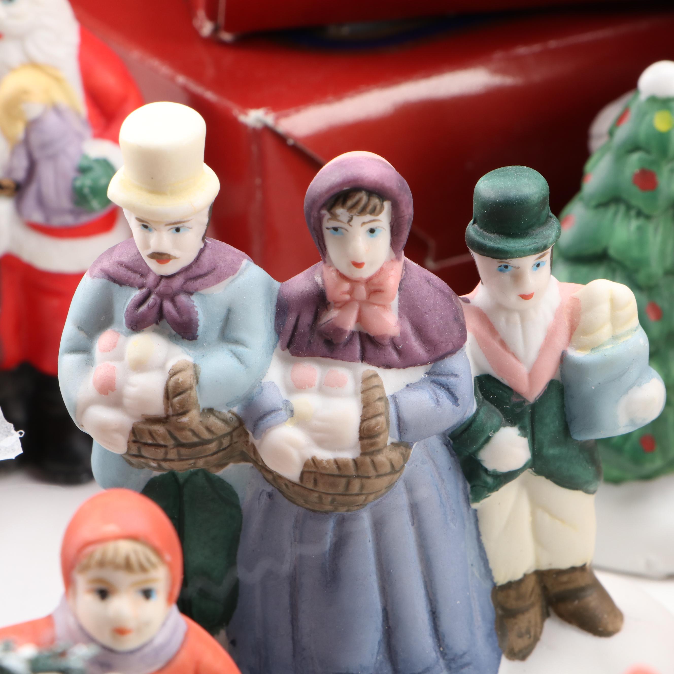 Dickens Collectibles Christmas Village and Other Christmas Ornaments