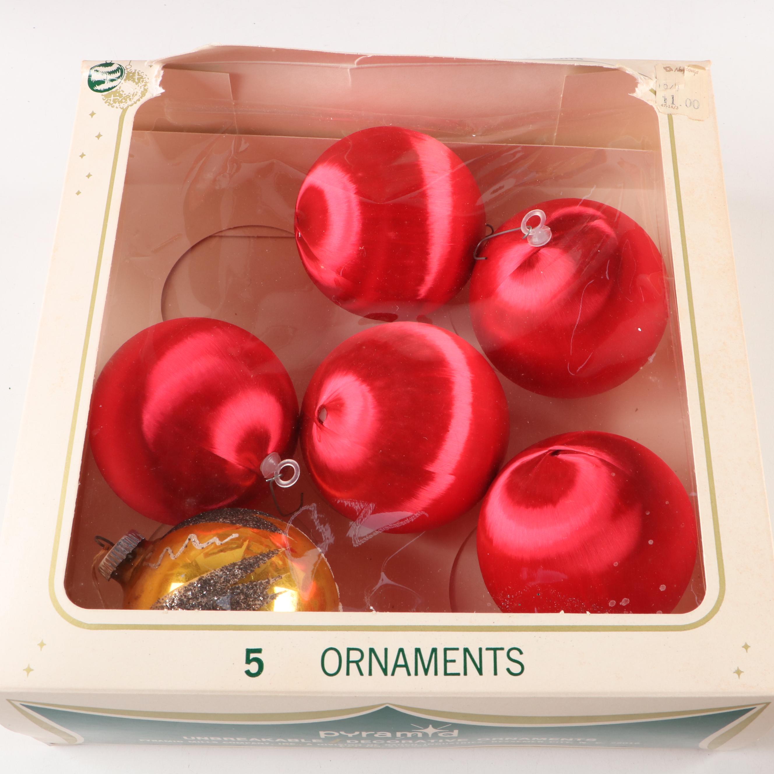 Dickens Collectibles Christmas Village and Other Christmas Ornaments