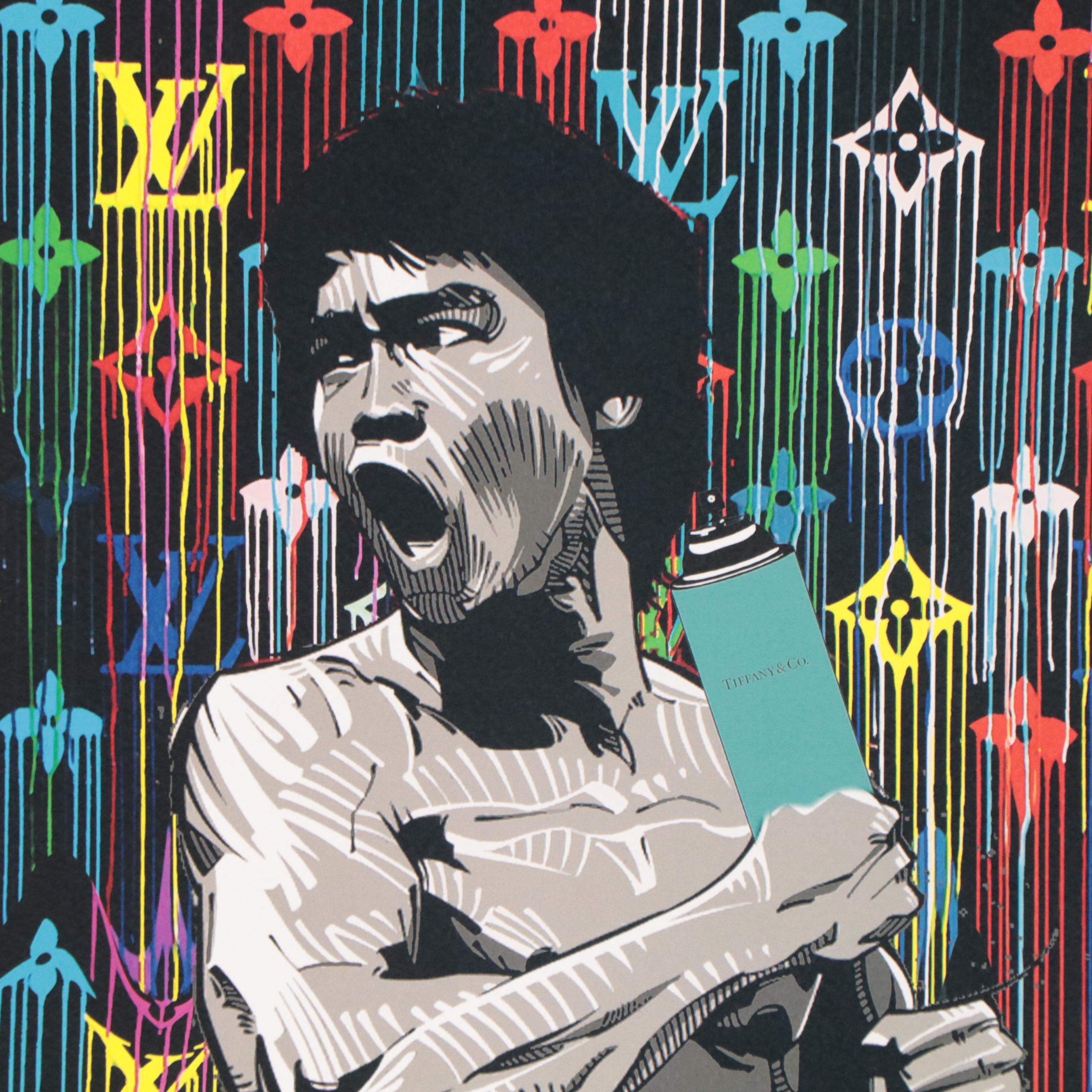 Death NYC Pop Art Graphic Print of Bruce Lee, 2022