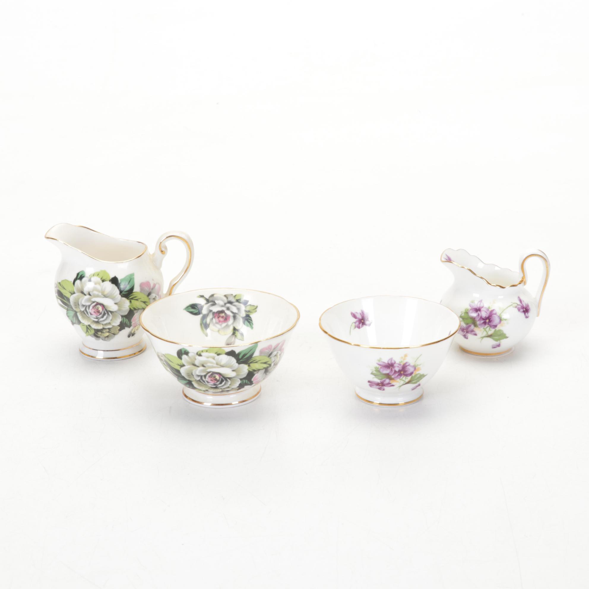 Limoges Hand-Painted Porcelain Platter with Other Wall Pocket and Tableware