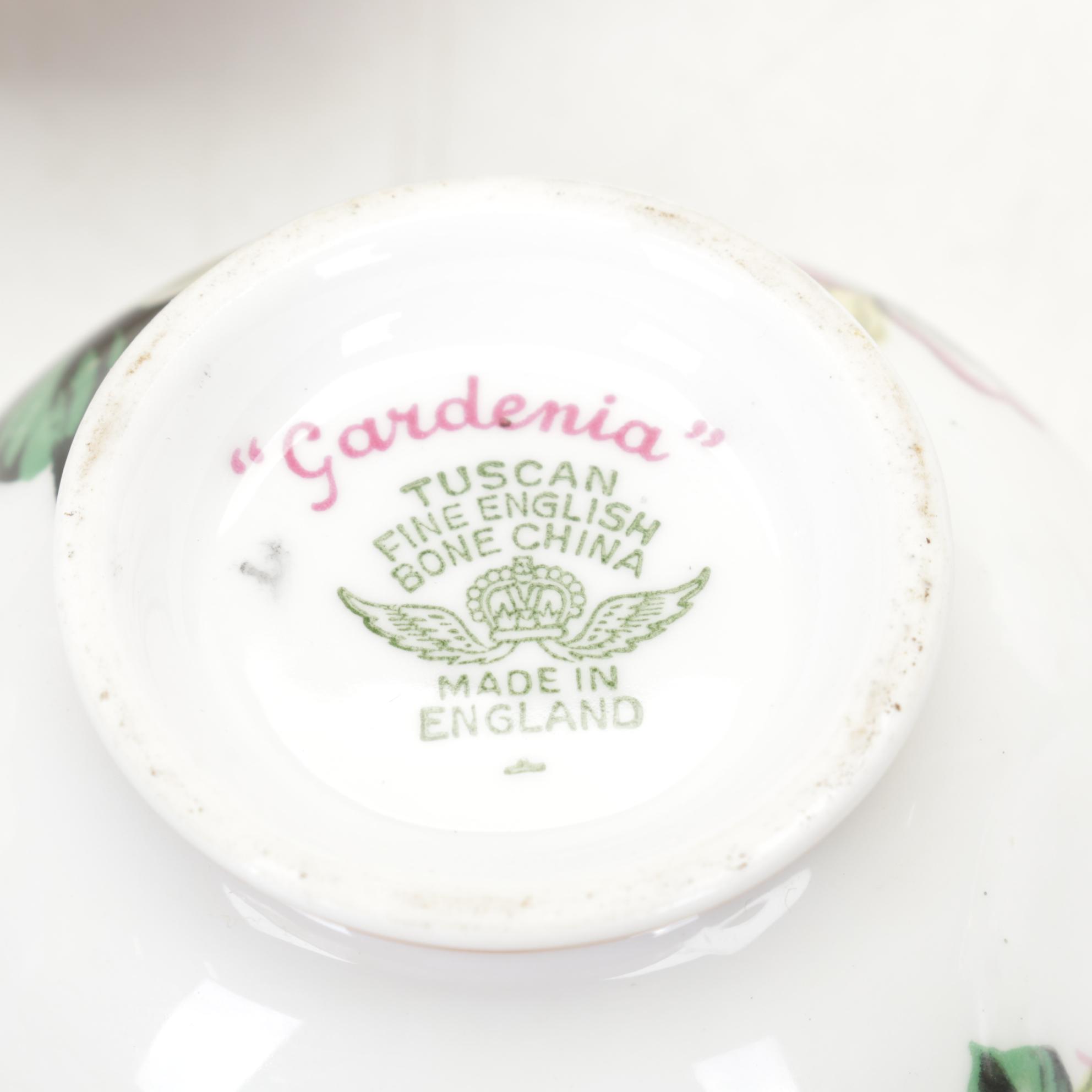 Limoges Hand-Painted Porcelain Platter with Other Wall Pocket and Tableware