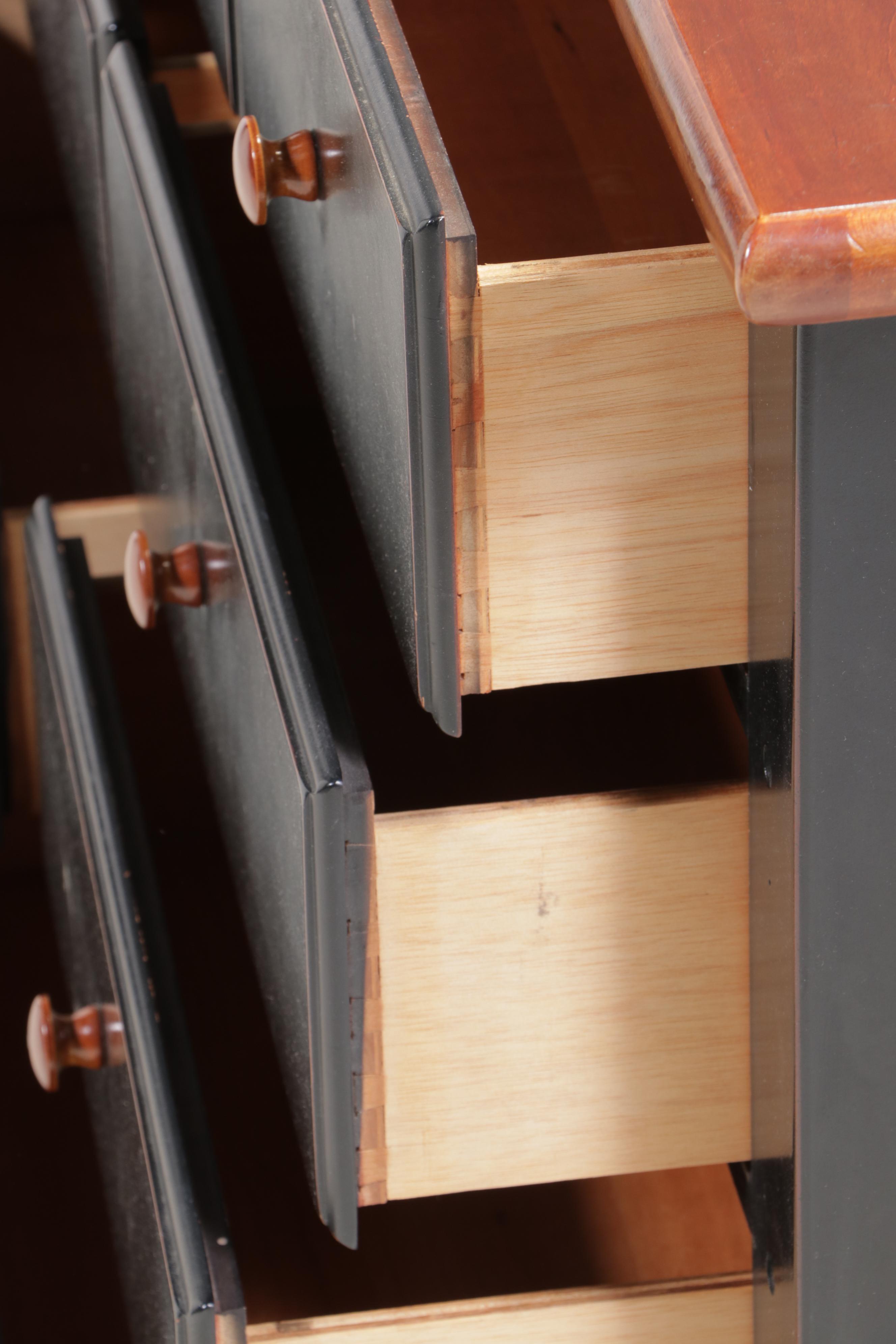 Impressions by Thomasville Solitaire Parcel-Ebonized Ten-Drawer Dresser