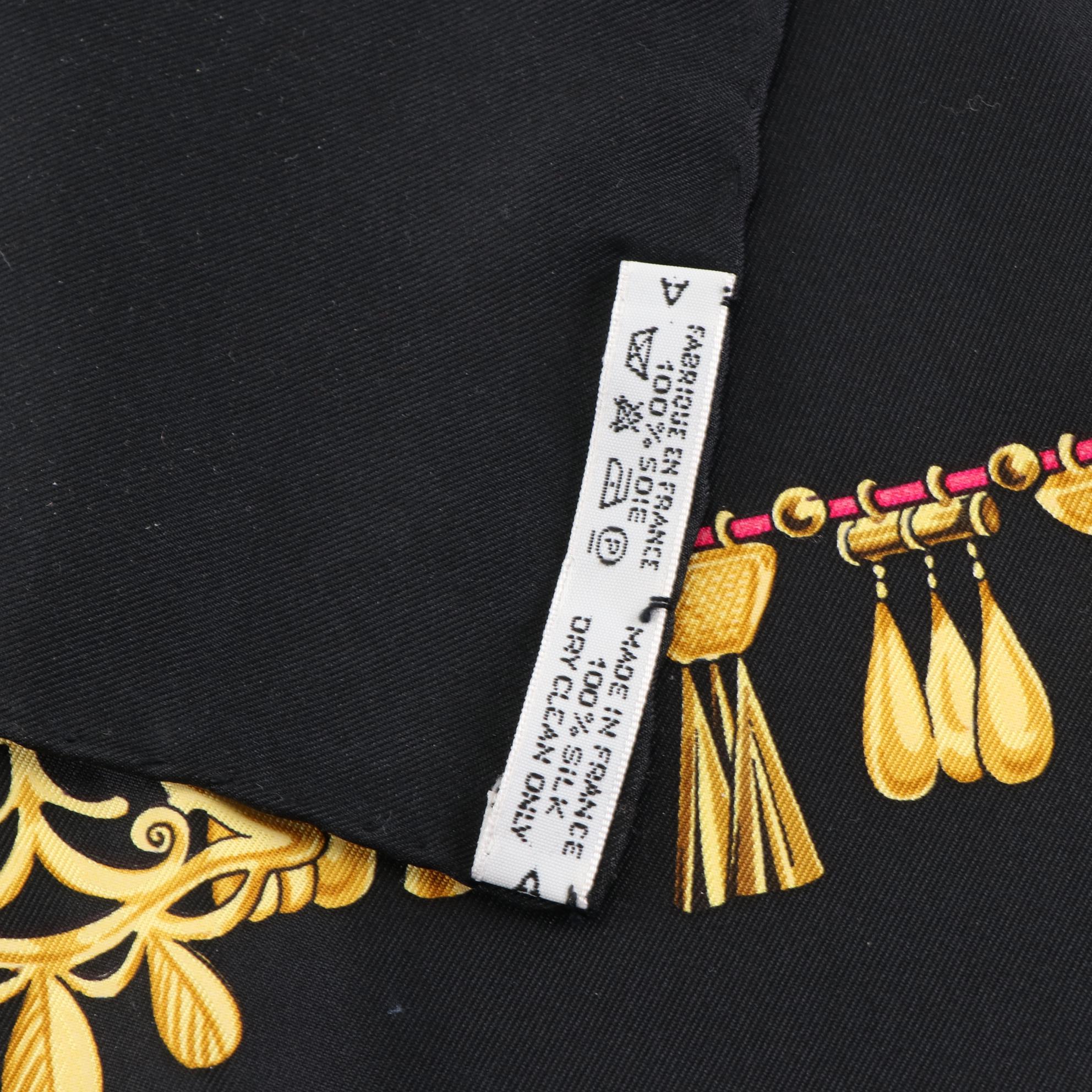 Hermès "Parures des Sables" Scarf 90 in Silk Twill