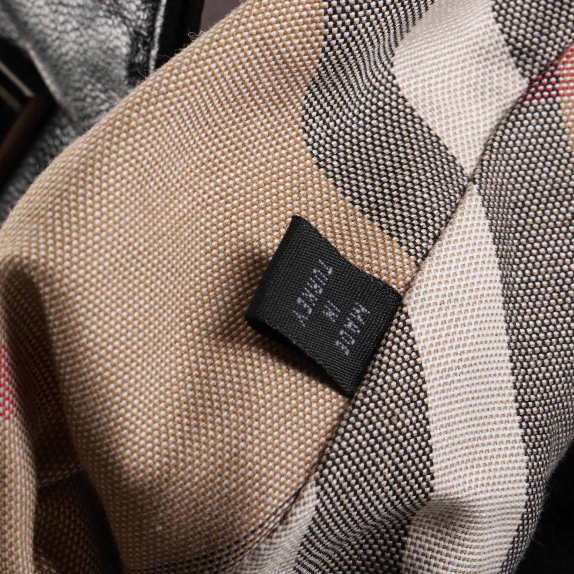 Burberry Medium Soft Knot Healy Tote in Black Soft Leather