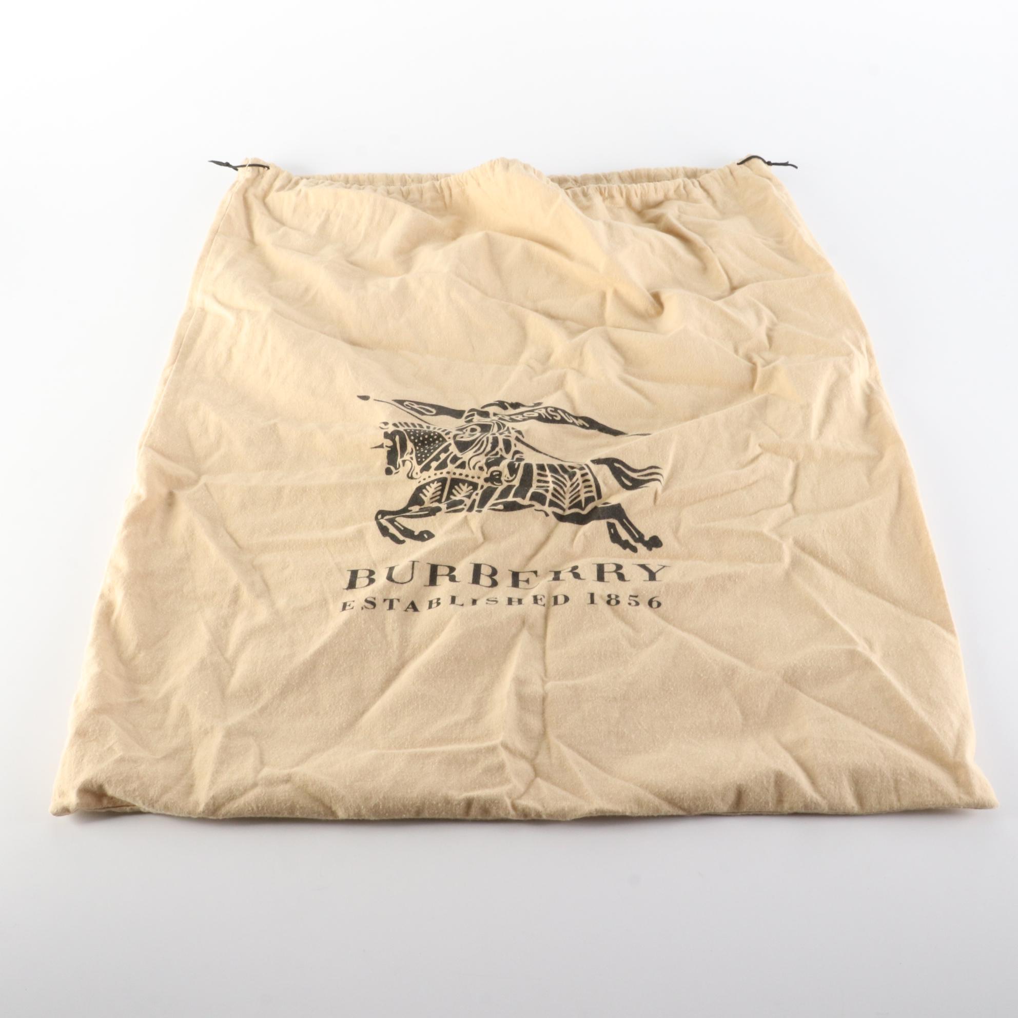 Burberry Medium Soft Knot Healy Tote in Black Soft Leather