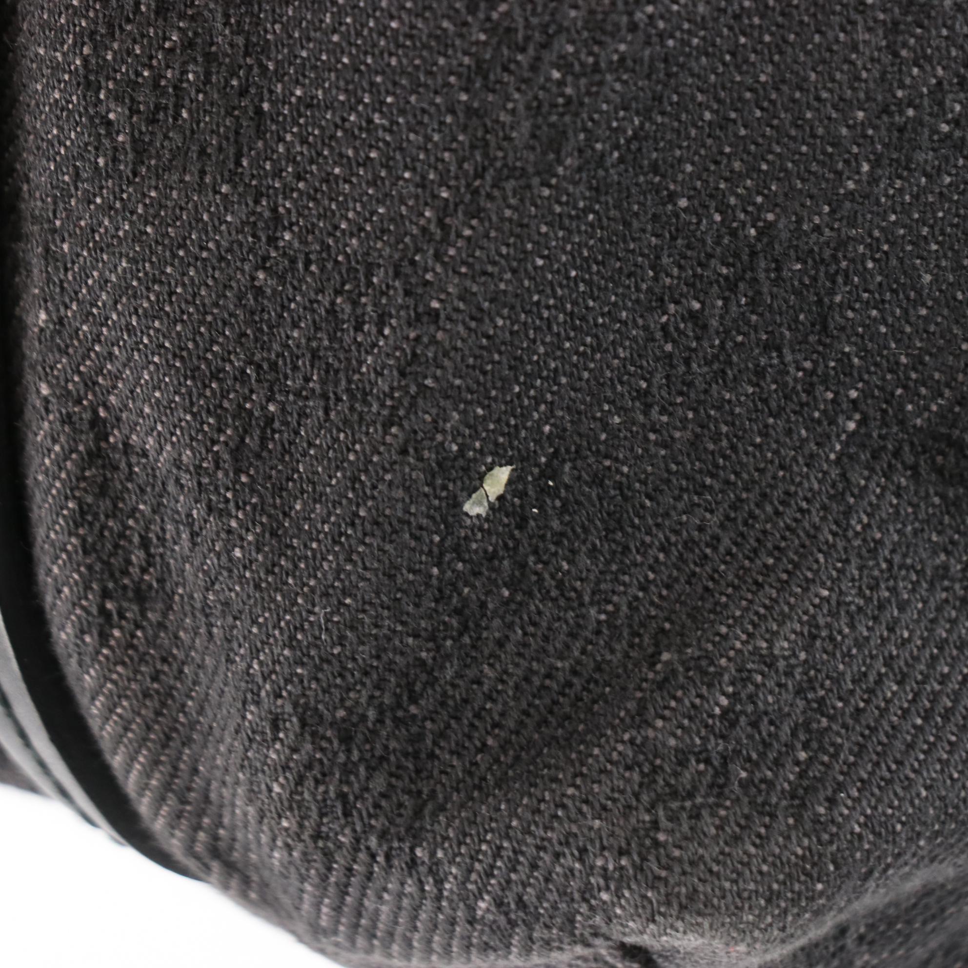 Gucci Gifford Tote Bag in GG Denim and Black Leather