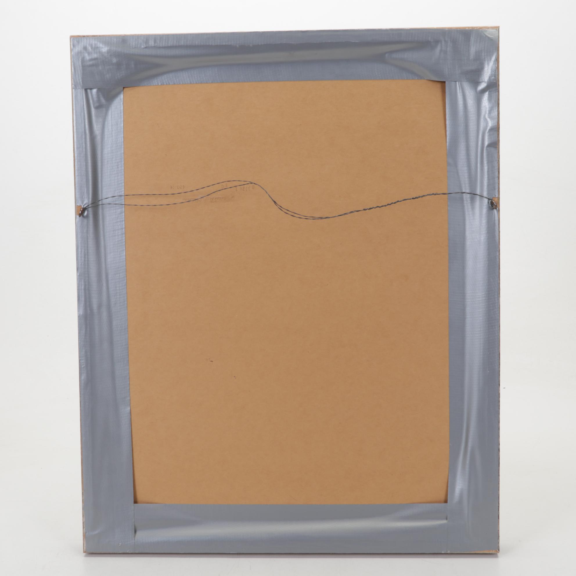 P. Pastor Landscape Photogravure "Dramatic," Early 20th Century