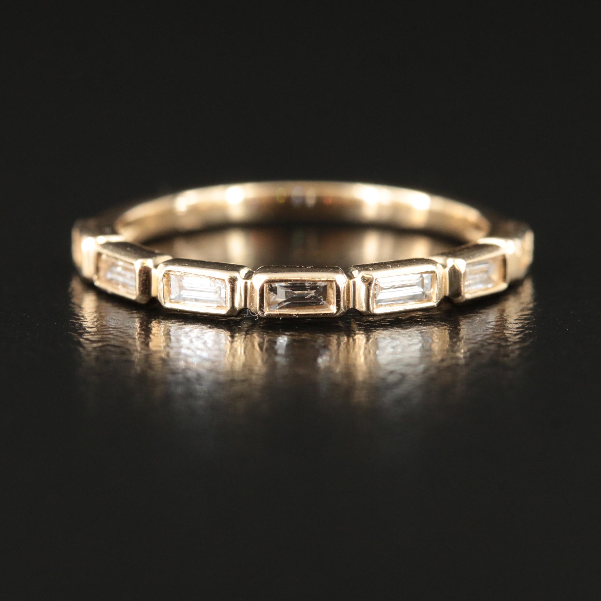 14K 0.28 CTW Diamond Band