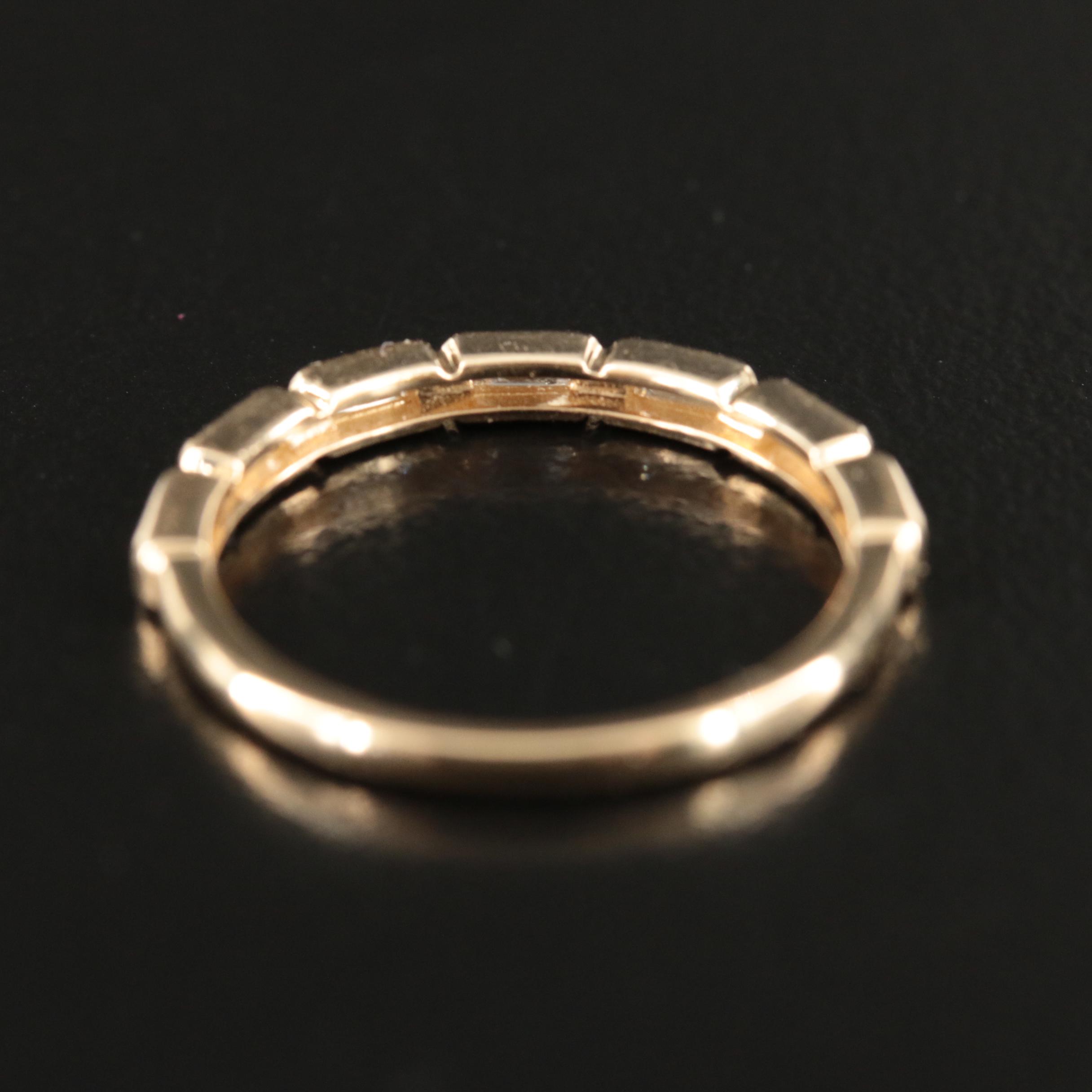 14K 0.28 CTW Diamond Band