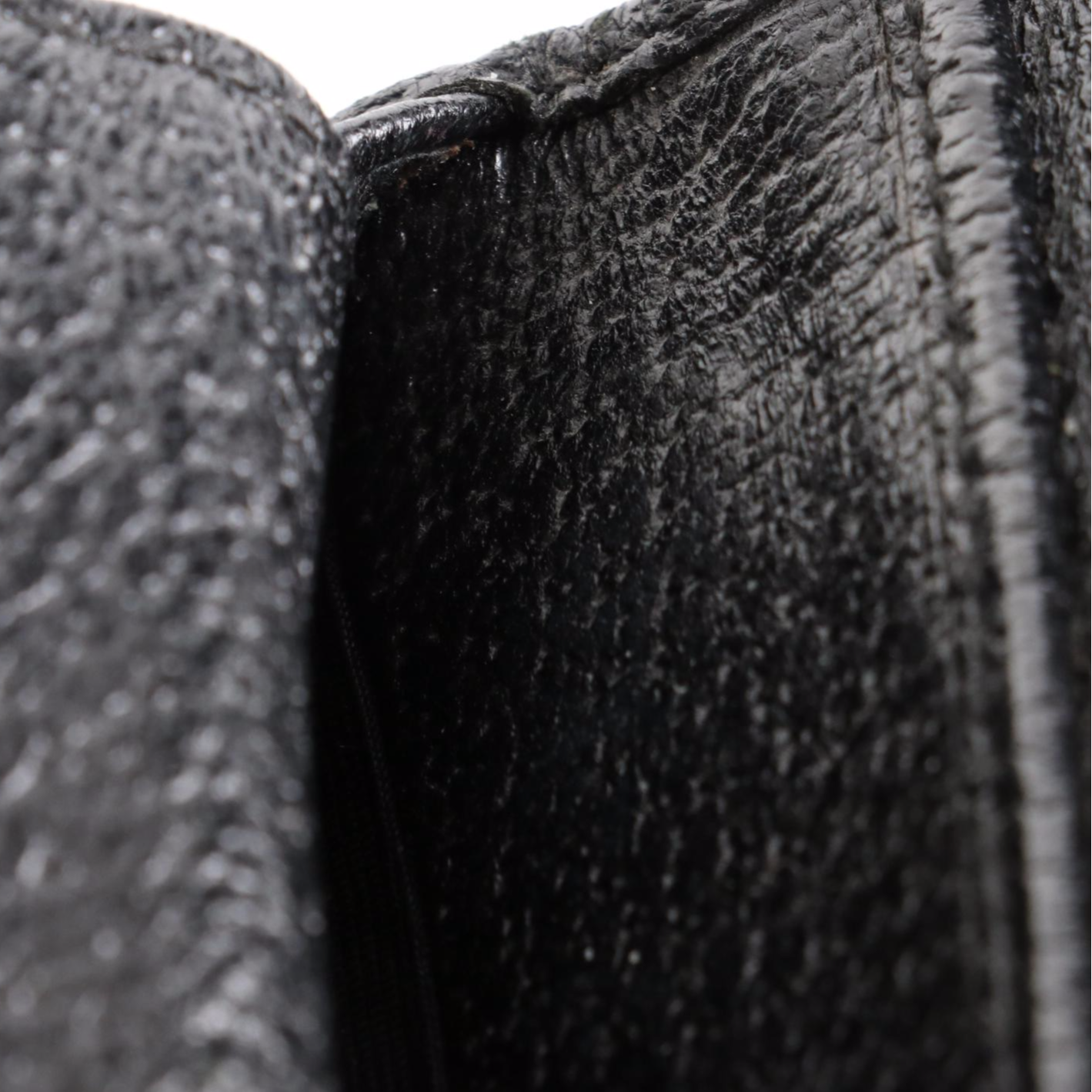 Gucci Eclipse Compact Wallet in Black GG Canvas and Cinghiale Leather