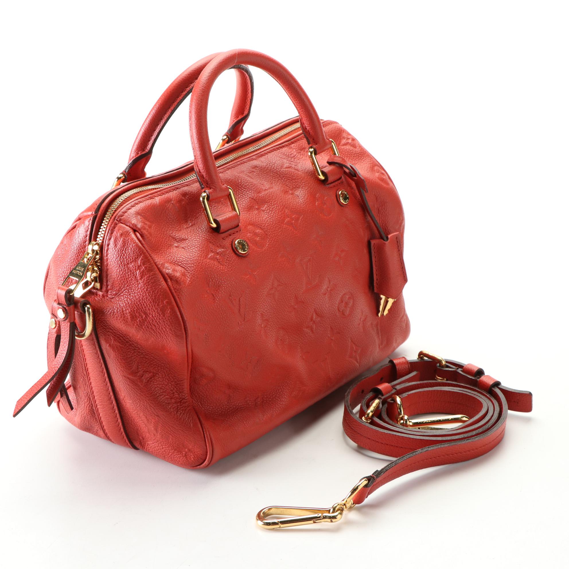 Louis Vuitton Speedy Bandoulière 25 in Monogram Empreinte Leather