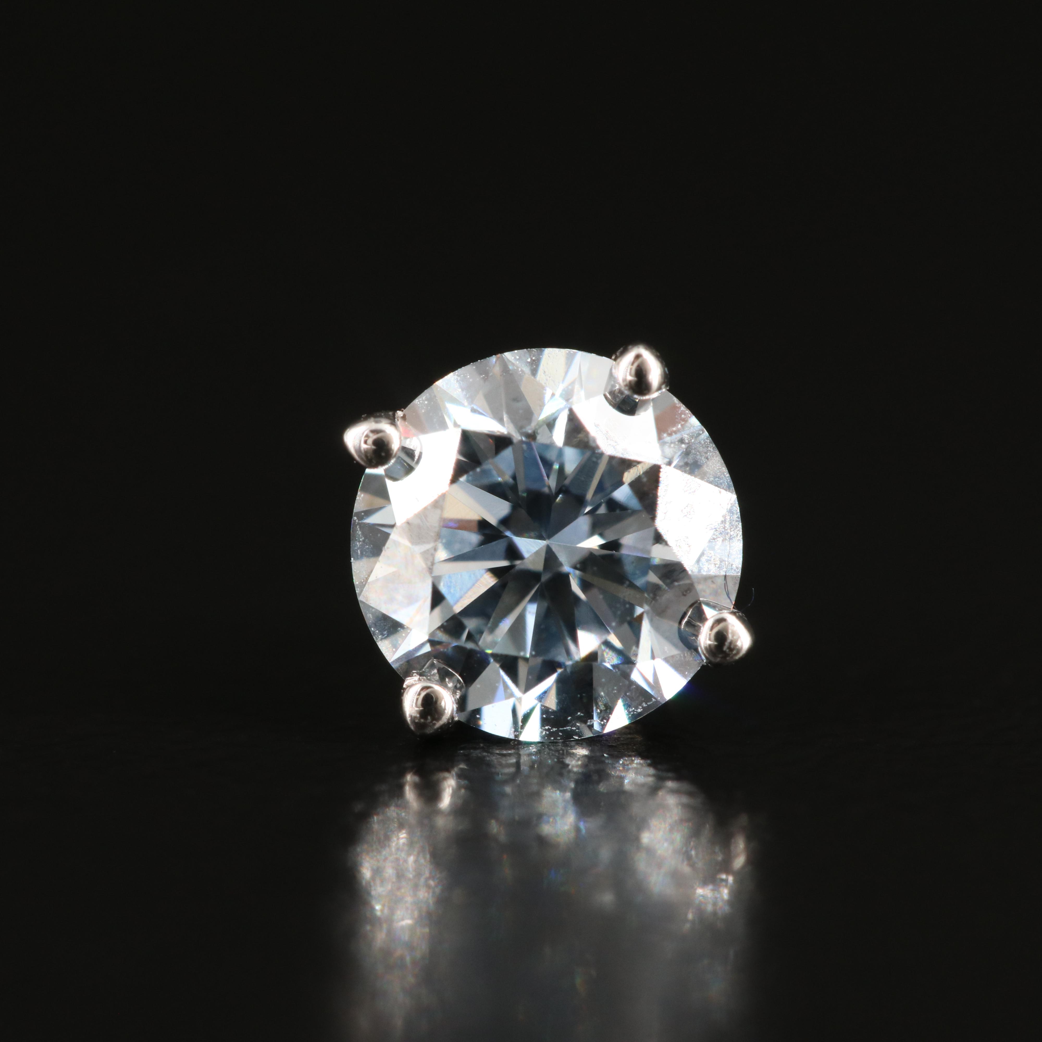 14K 1.10 CTW Lab Grown Diamond Stud Earrings