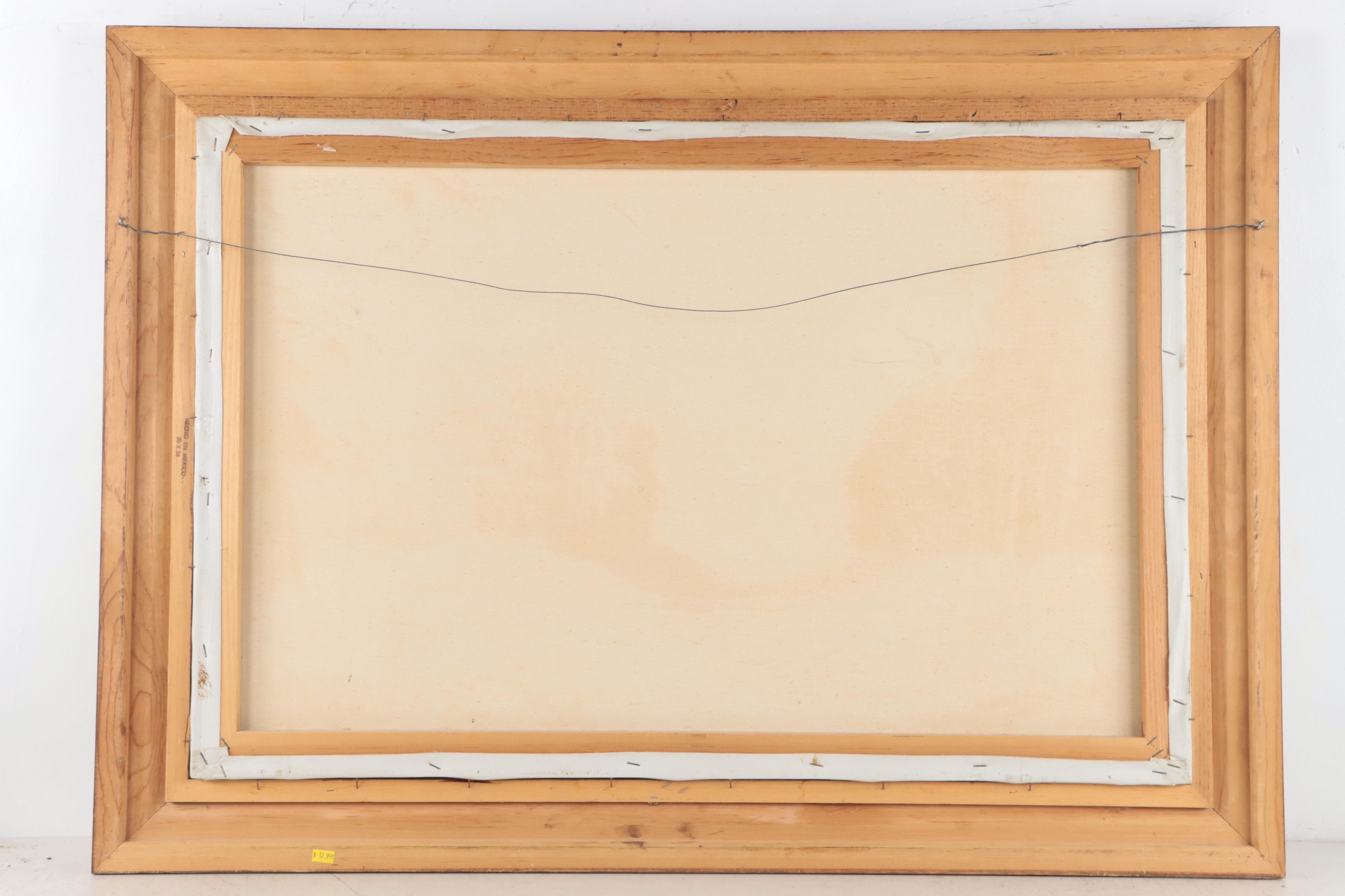 Woodland Mountain Landscape Oil Painting