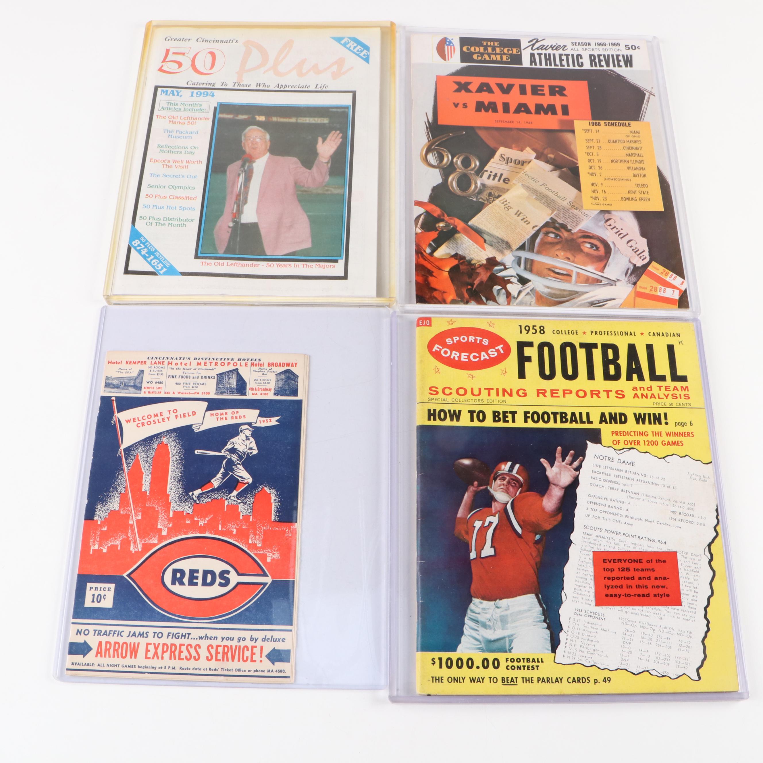 Sports Programs and Magazines with Sport Life, Who's Who and More 1940s–2010s
