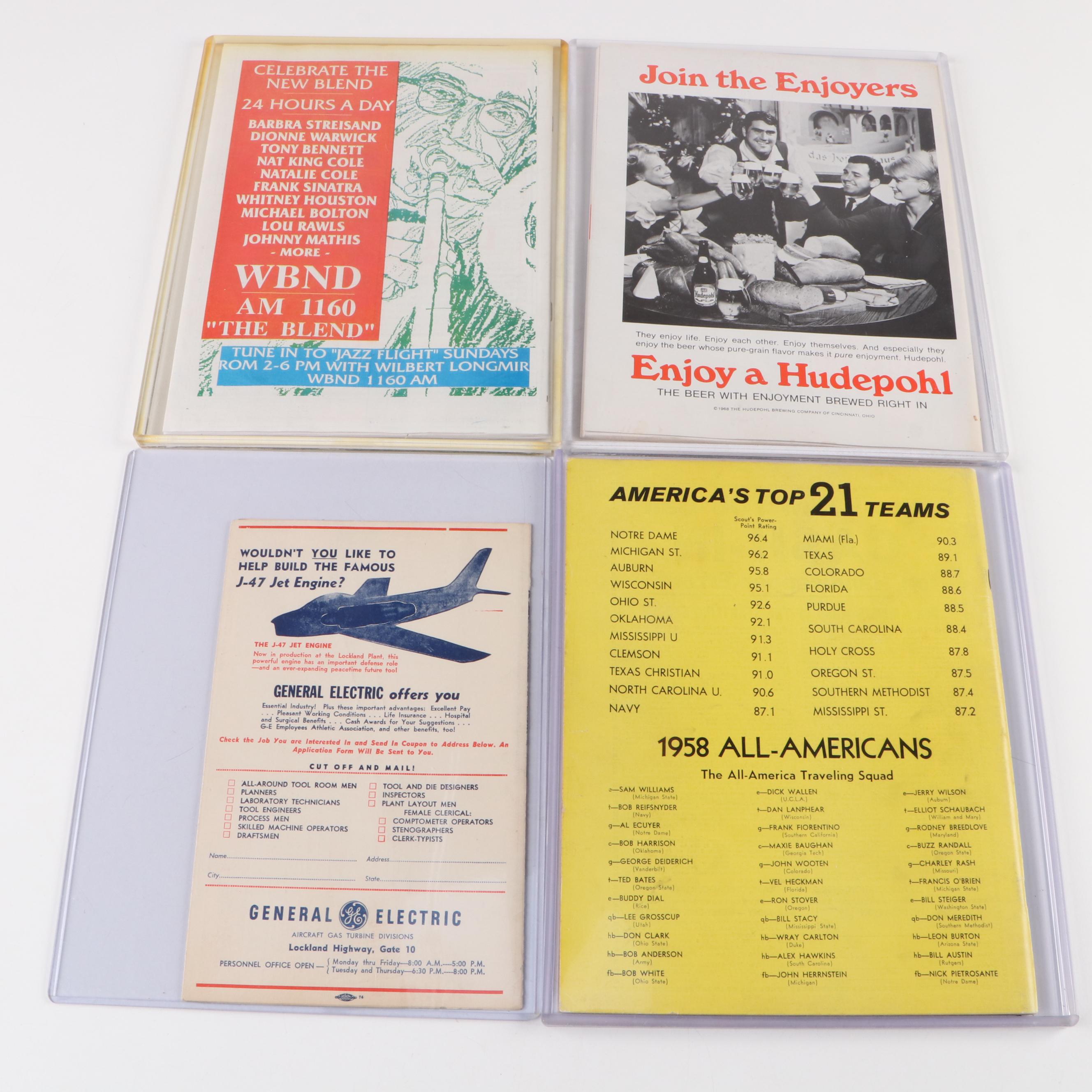 Sports Programs and Magazines with Sport Life, Who's Who and More 1940s–2010s