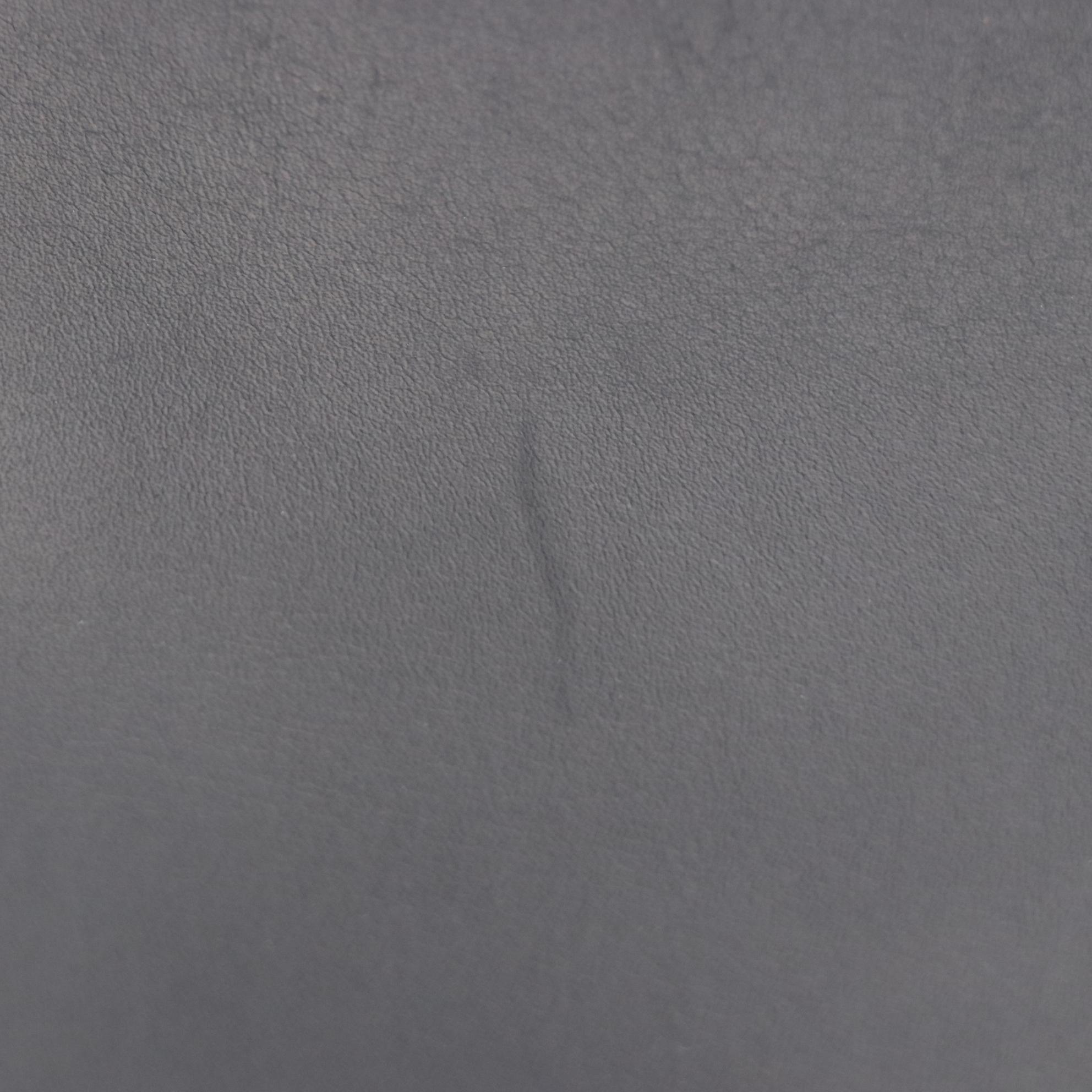 Salvatore Ferragamo Shoulder Bag with High Heel Motif Hardware in Navy Leather