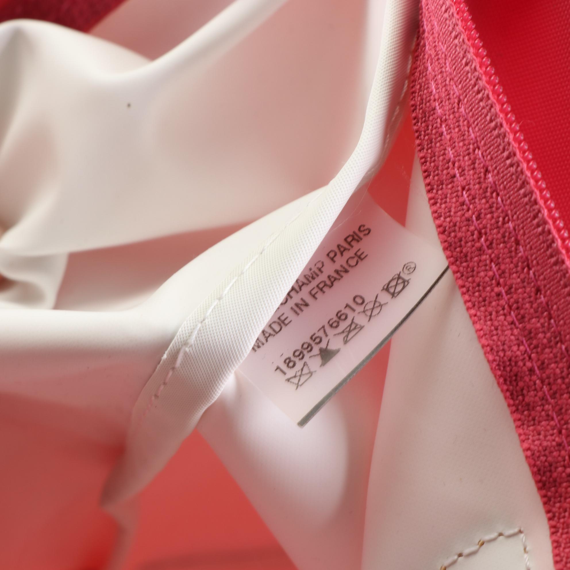 Longchamp Le Pliage Neo Miaou Cat Large Tote in Nylon and Leather