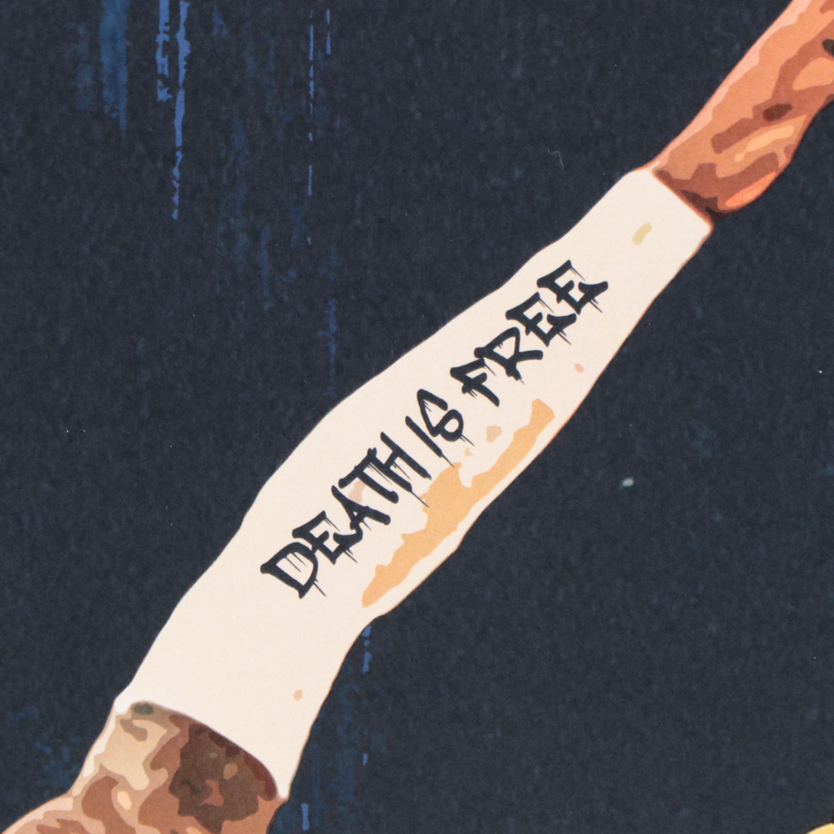 Death NYC Pop Art Graphic Print of Basketball, 2020