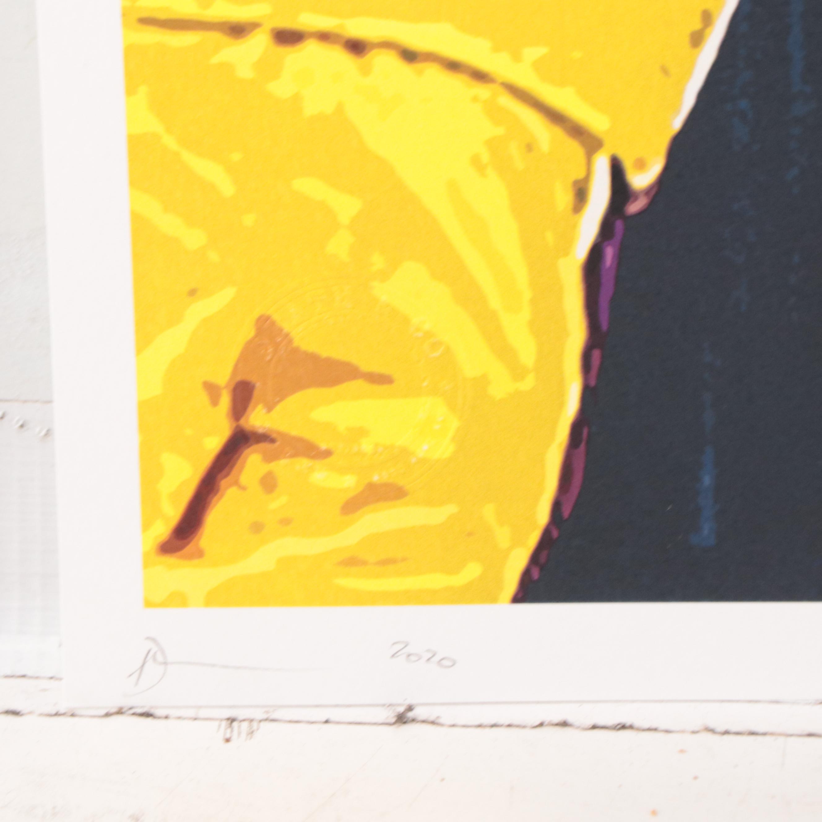 Death NYC Pop Art Graphic Print of Basketball, 2020