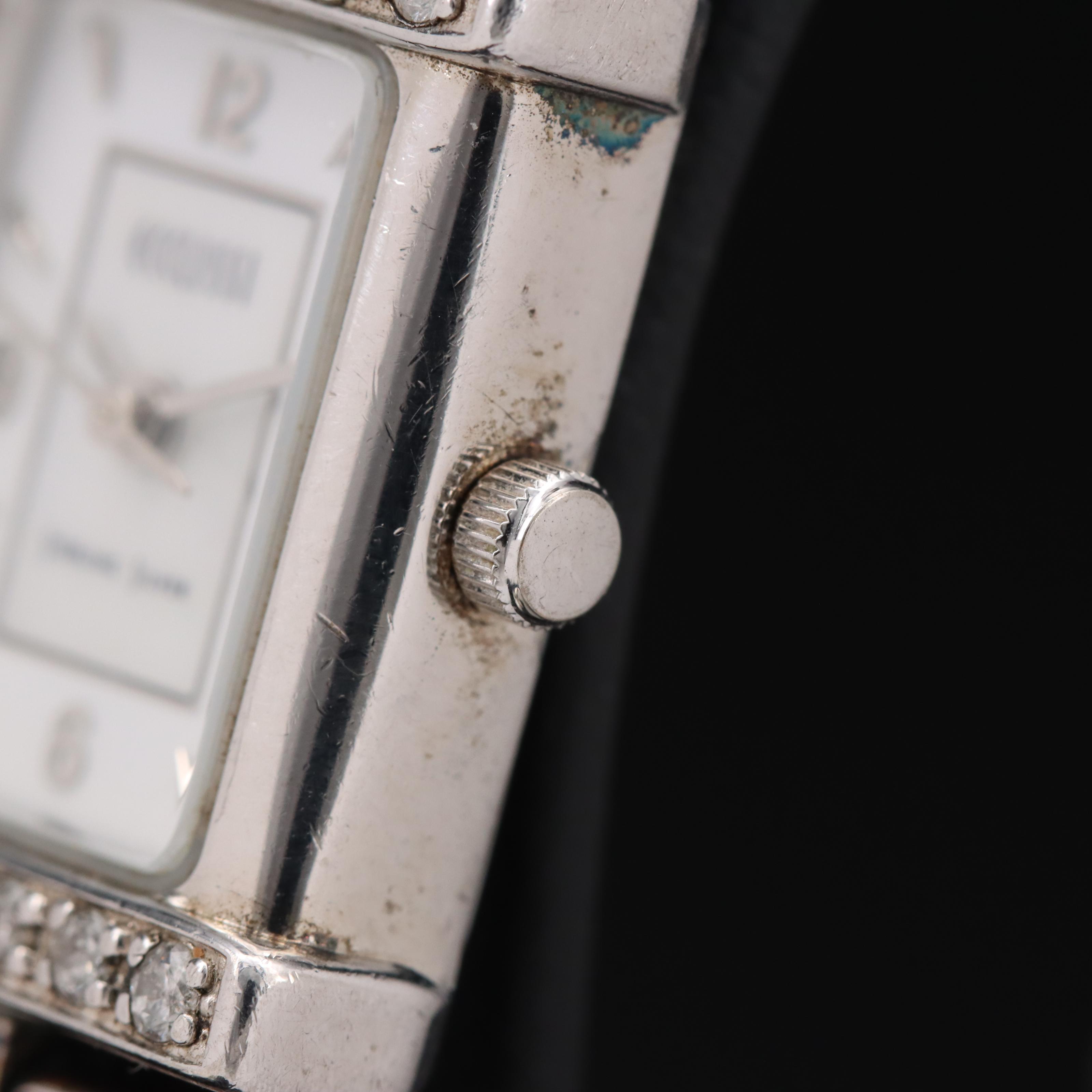 Ecclissi Sterling Diamond Watch