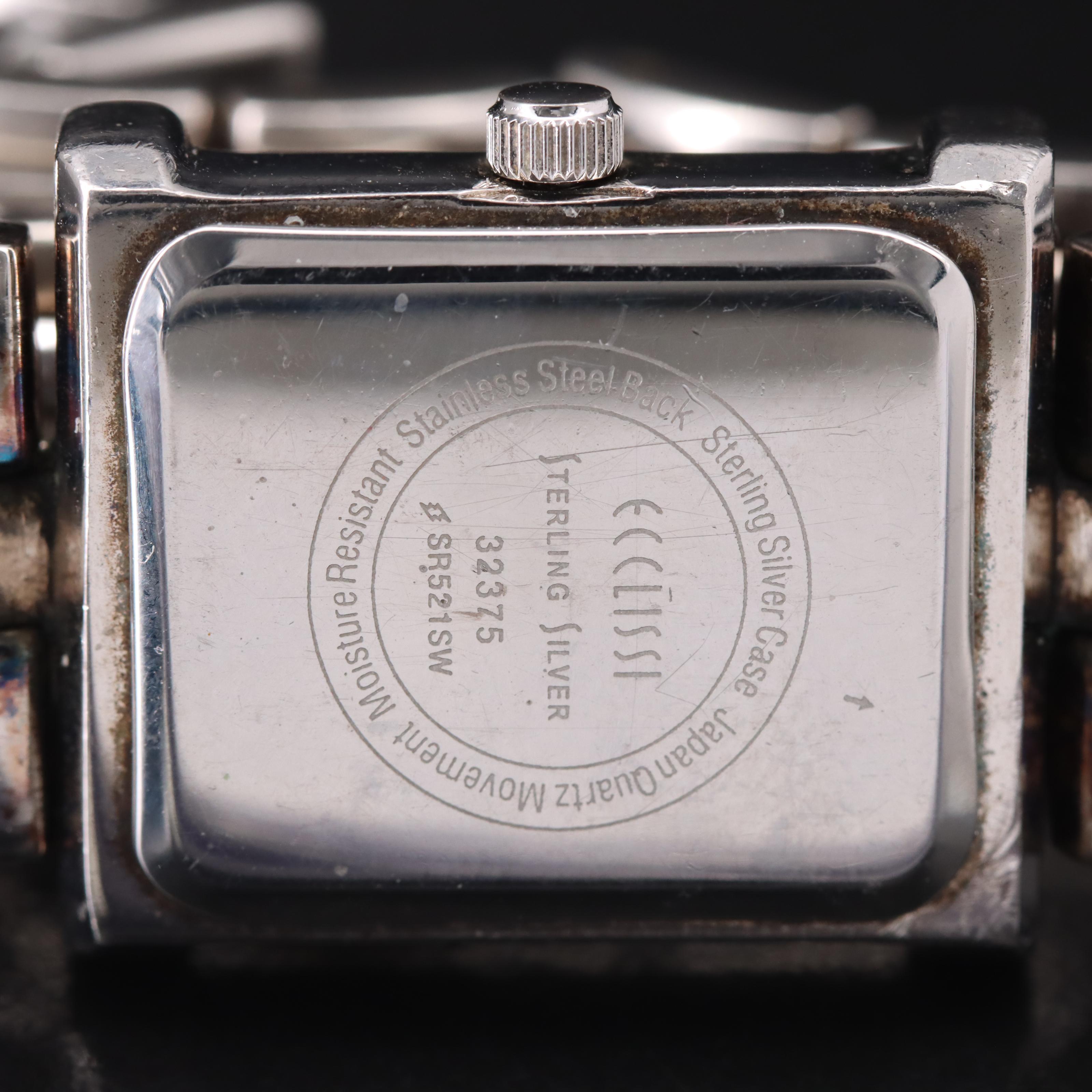 Ecclissi Sterling Diamond Watch