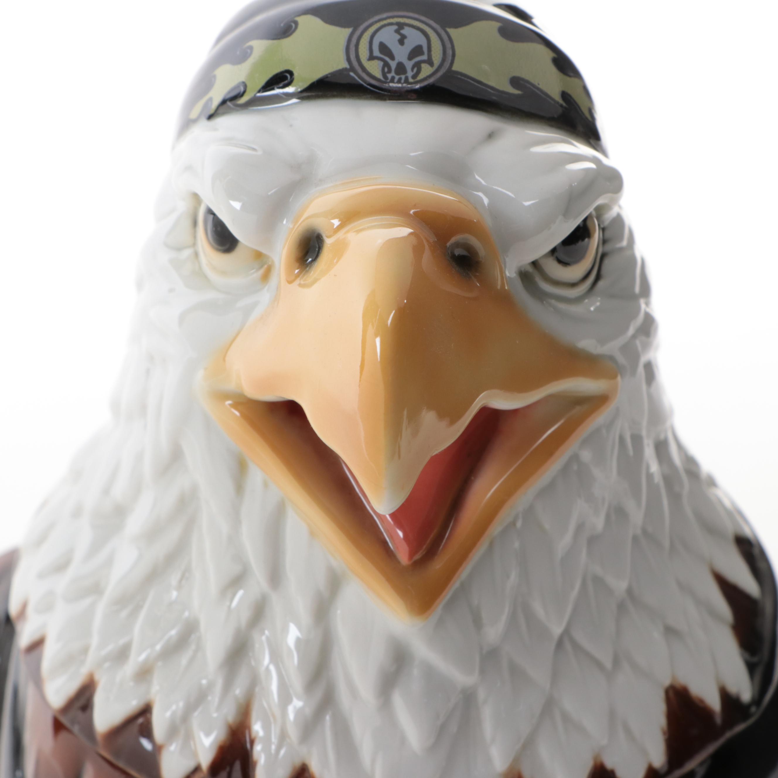 Stahl-PKT Limited Edition James Lim "Biker Eagle" Ceramic Beer Stein
