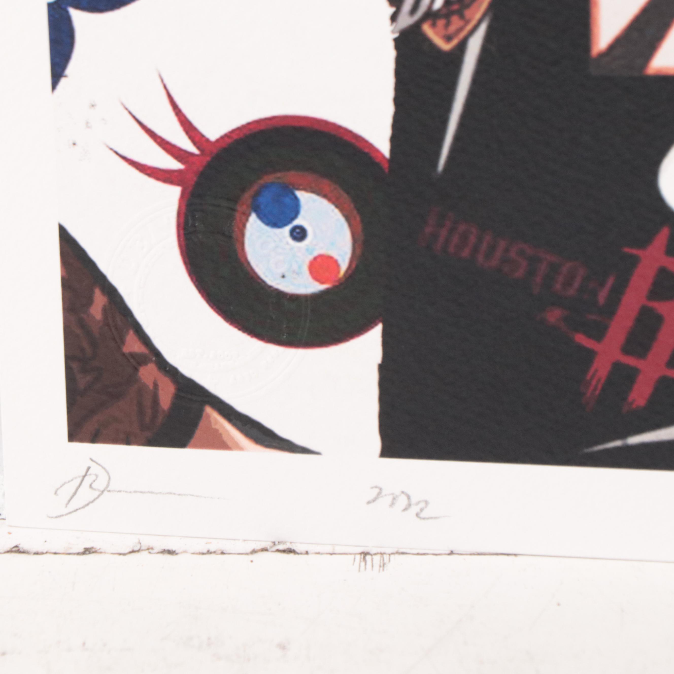 Death NYC Pop Art Graphic Print of LeBron James, 2022