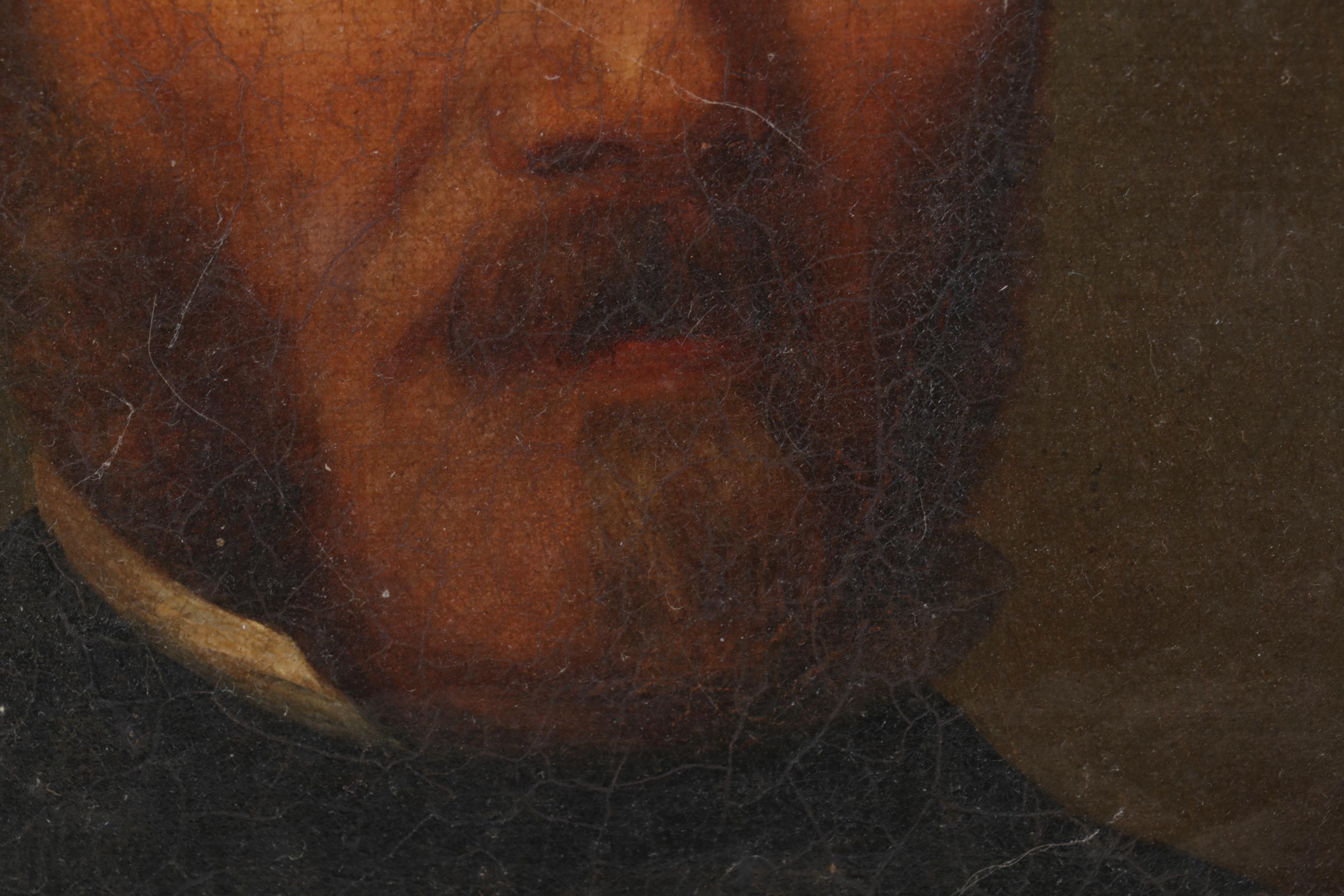 Portrait Oil Painting of Formally Dressed Gentleman, 19th Century