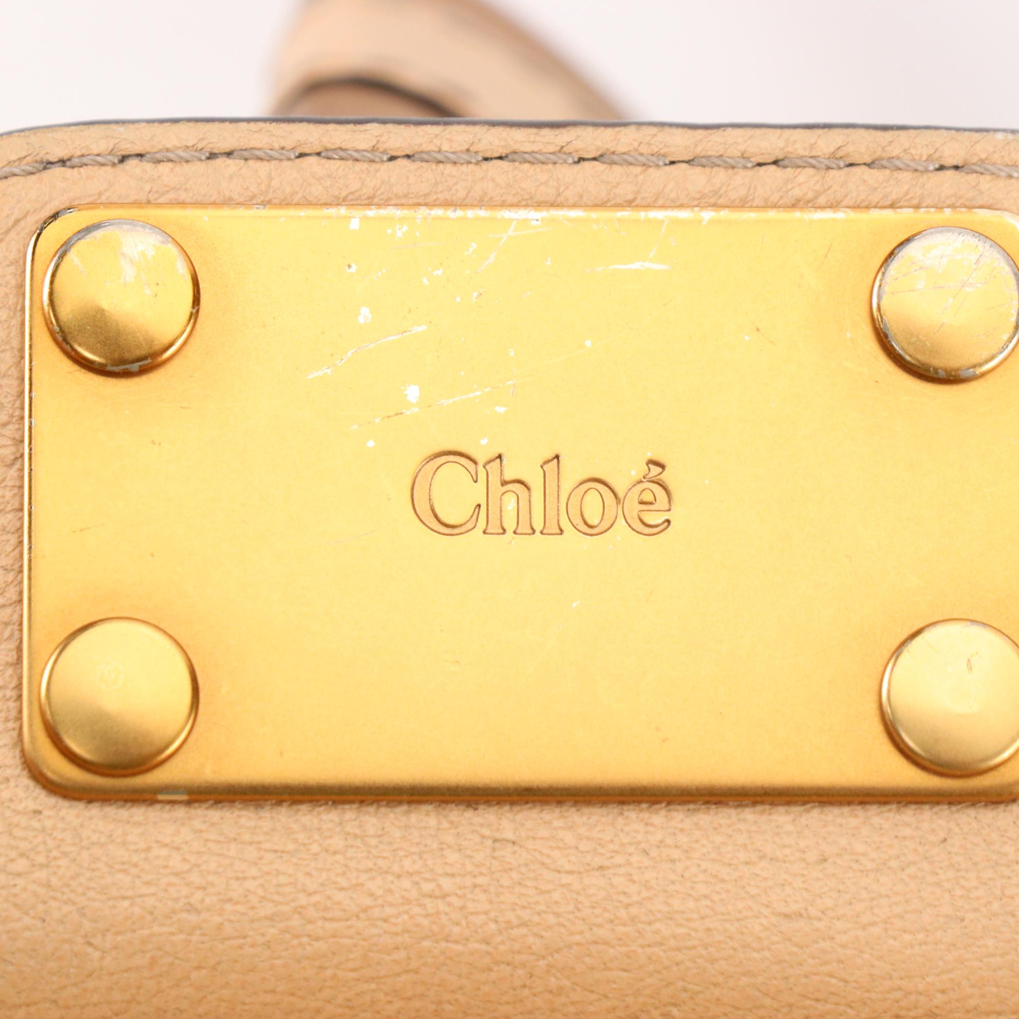 Chloé Medium Paddington Satchel in Grained Leather