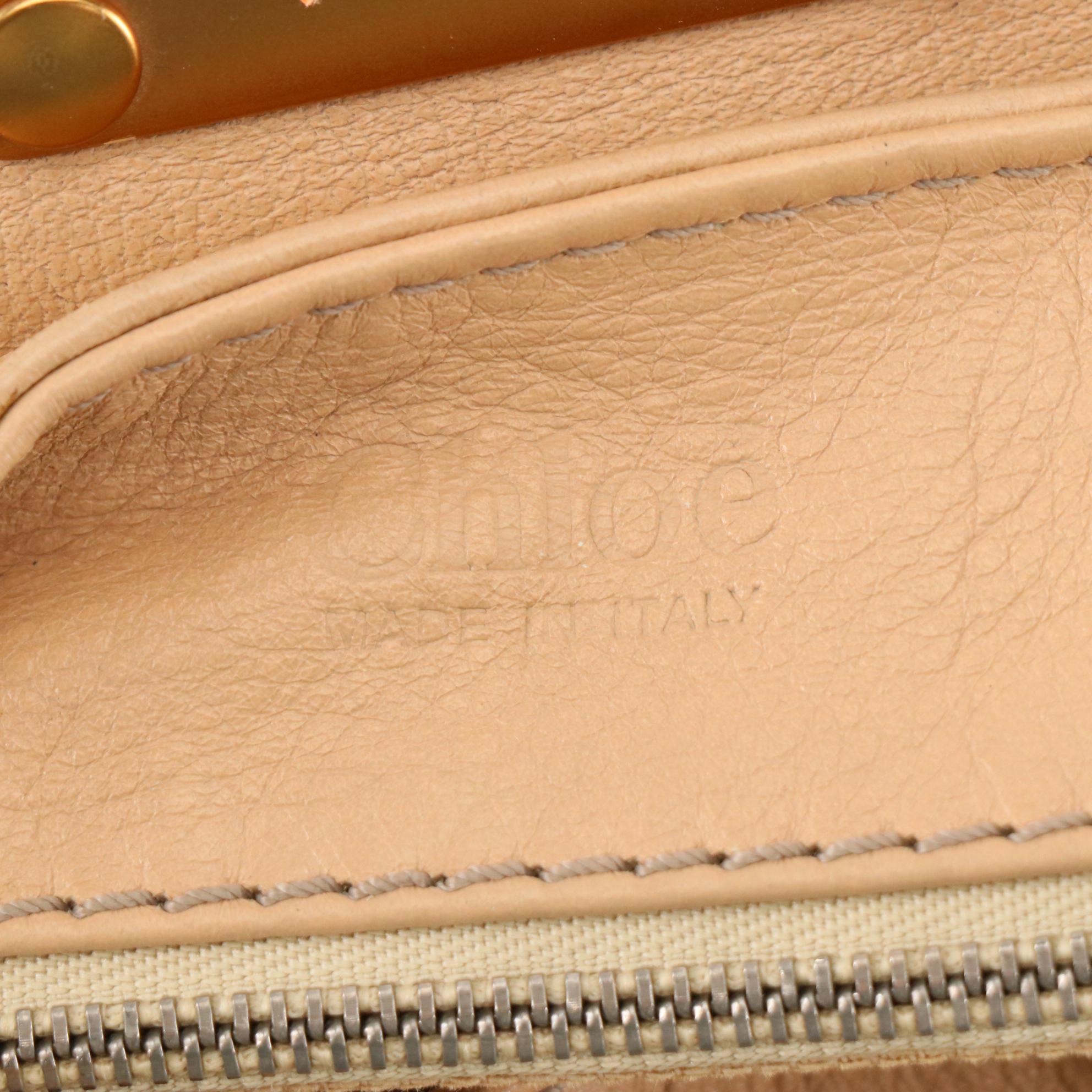 Chloé Medium Paddington Satchel in Grained Leather