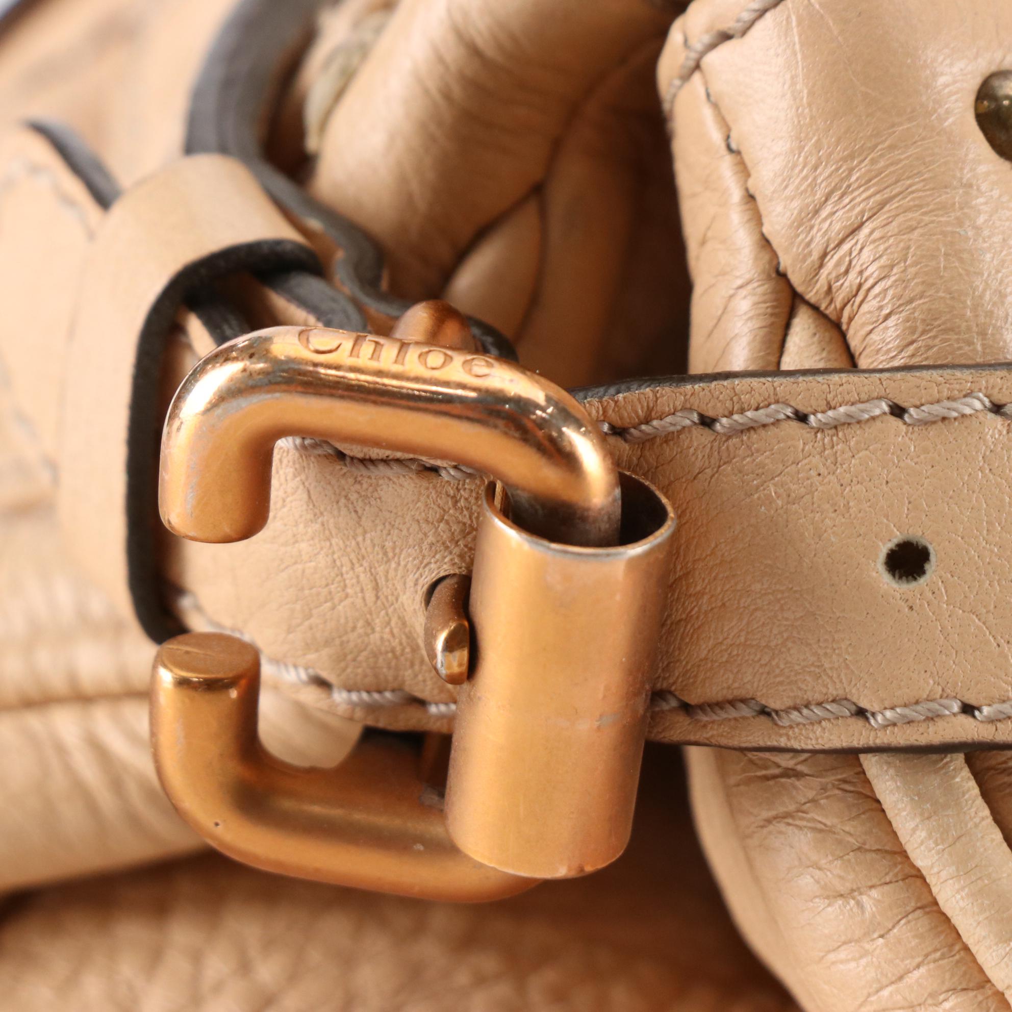 Chloé Medium Paddington Satchel in Grained Leather