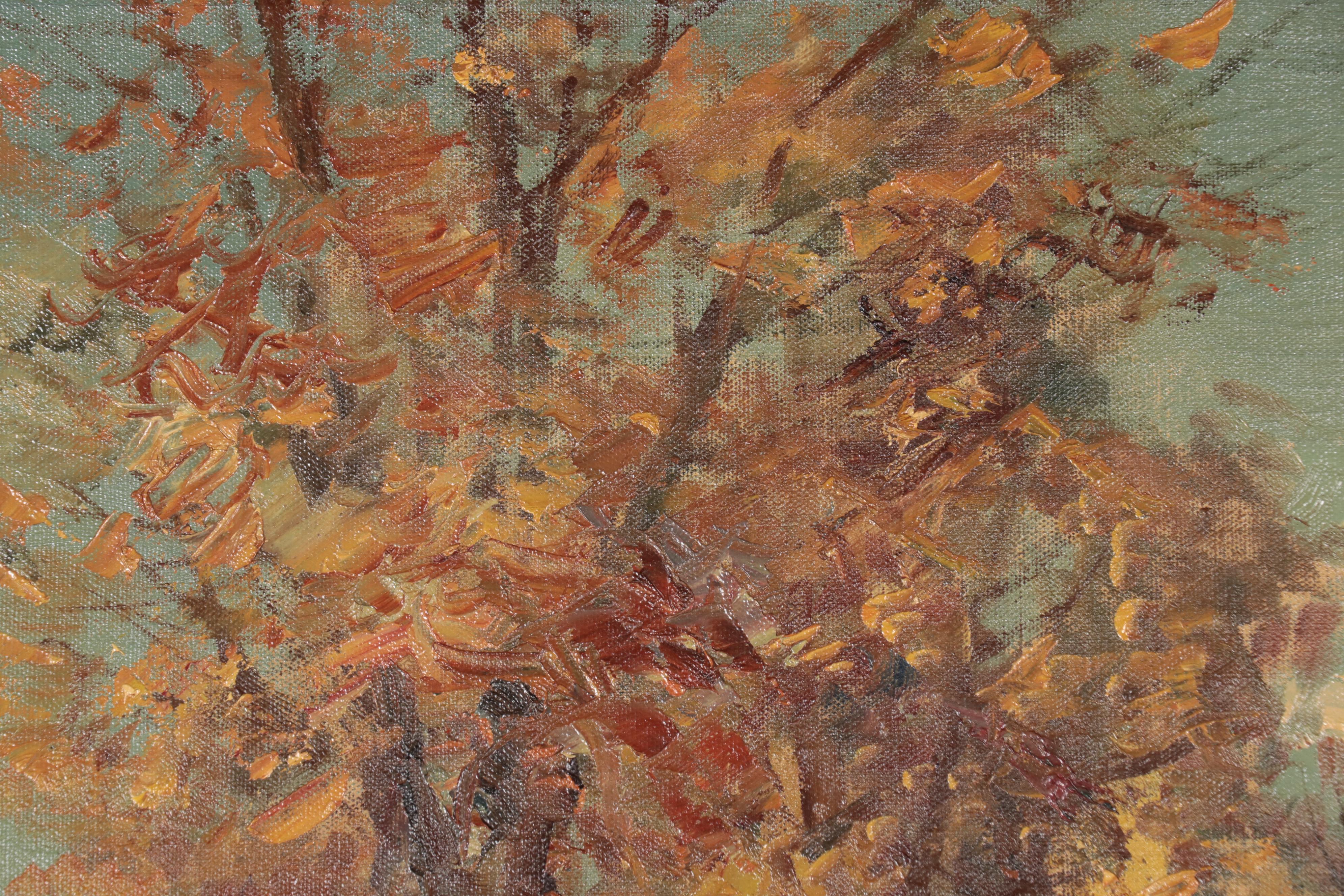 Autumn Landscape Oil Painting