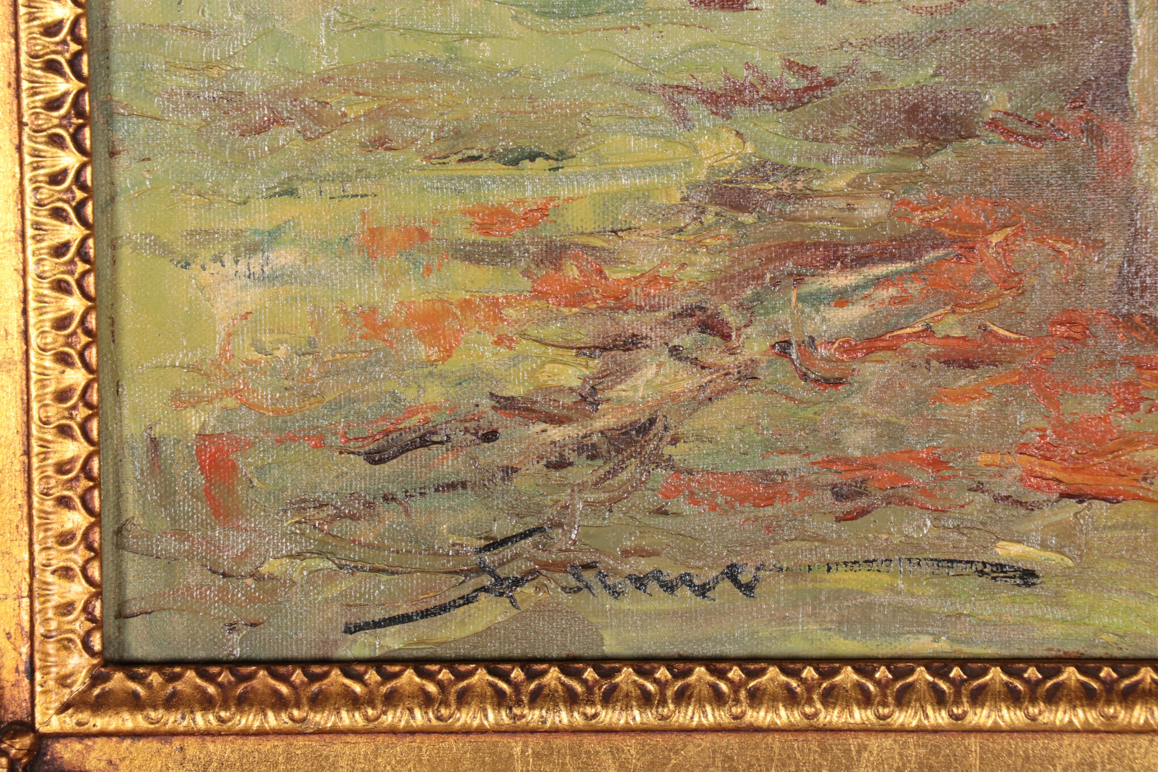 Autumn Landscape Oil Painting