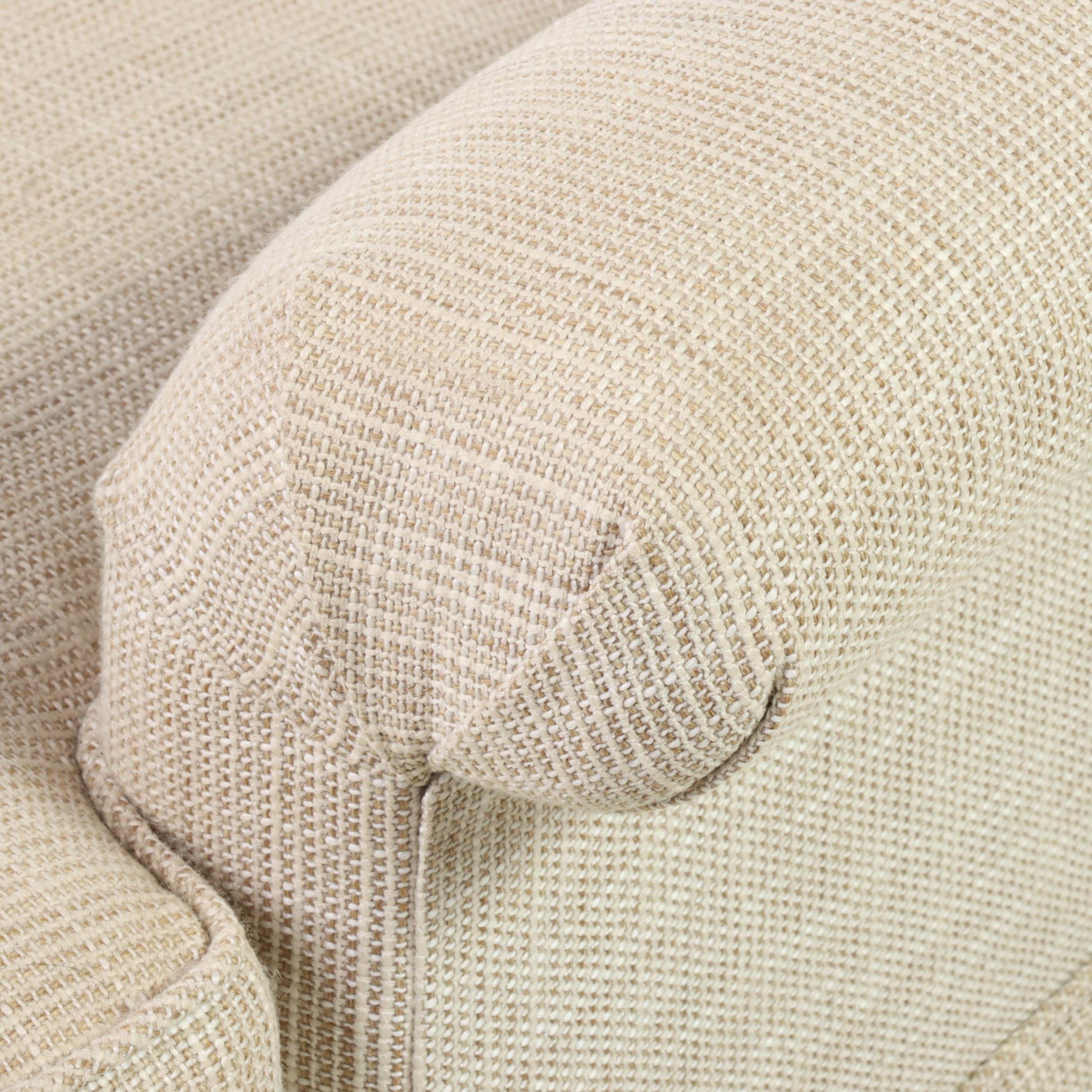 Hickory Chair "Mark Hampton Collection" Custom-Upholstered Easy Armchair