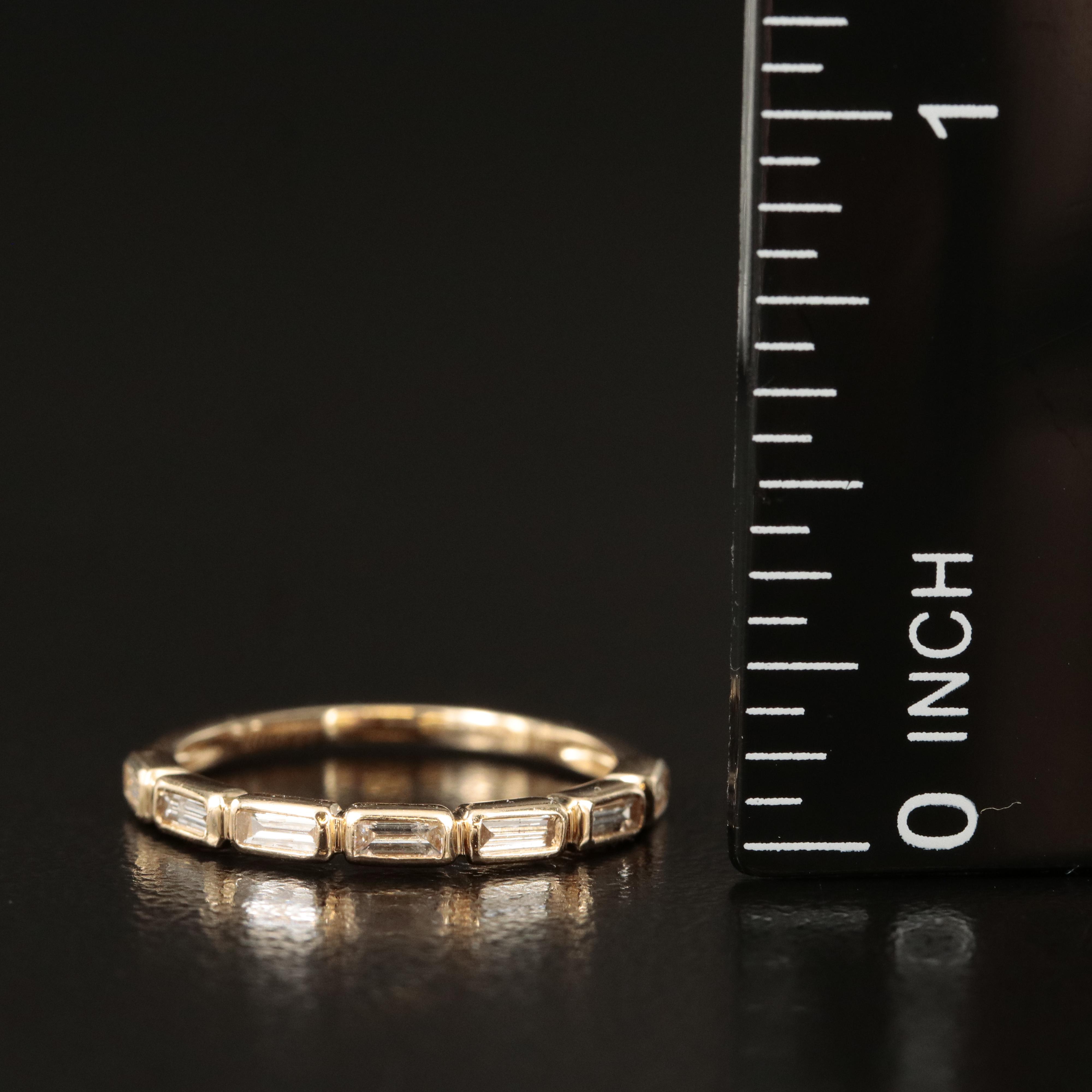 14K 0.21 CTW Diamond Band