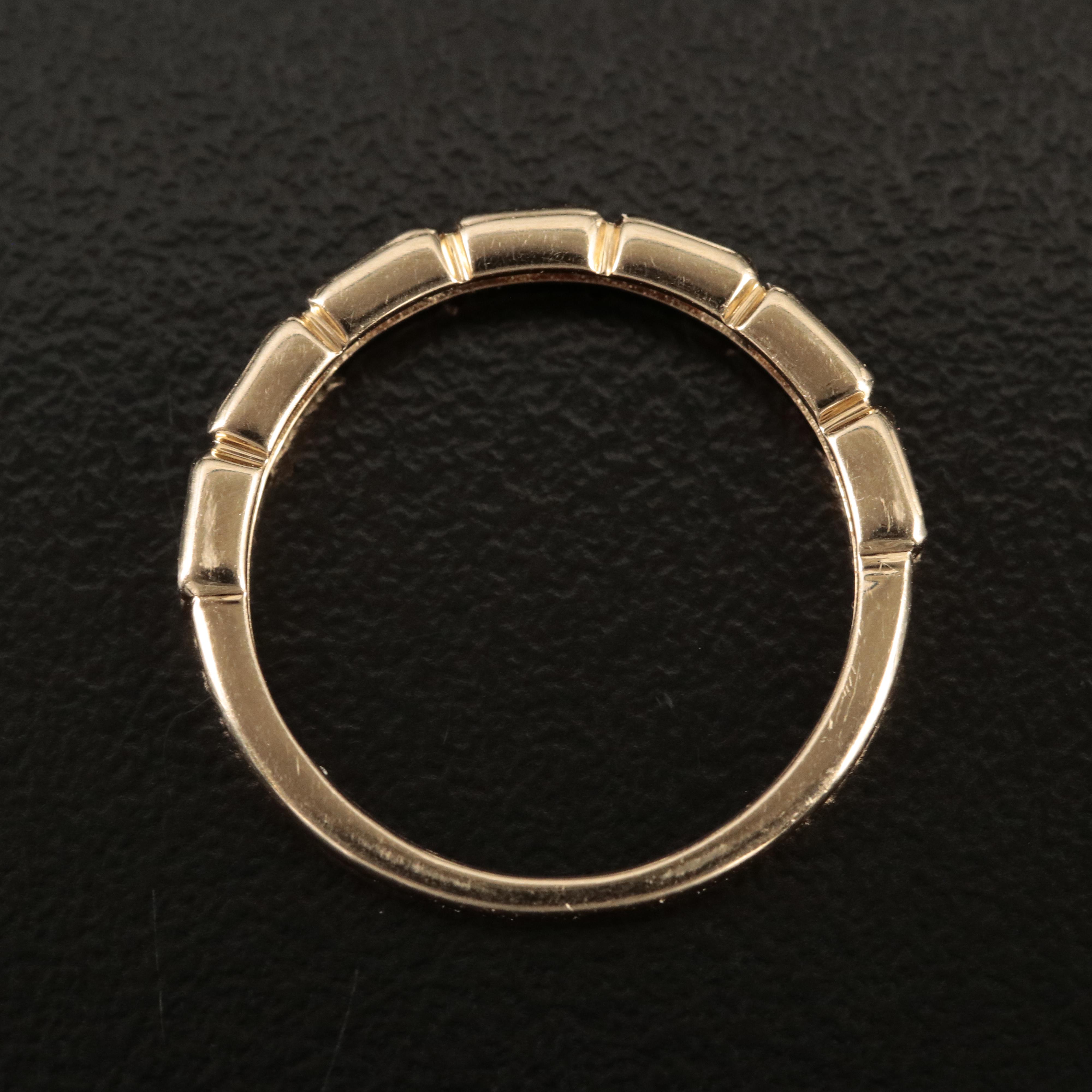14K 0.21 CTW Diamond Band