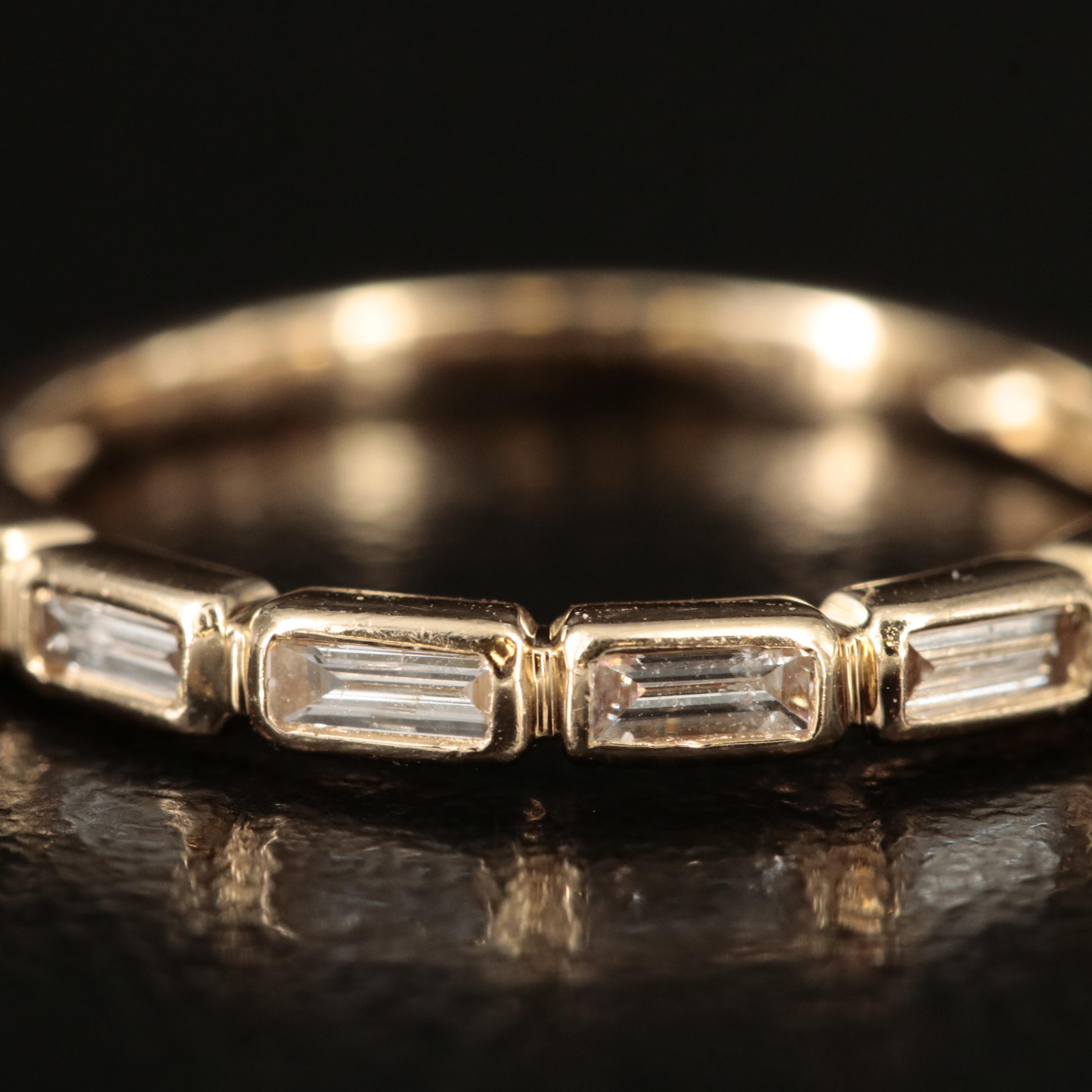 14K 0.21 CTW Diamond Band