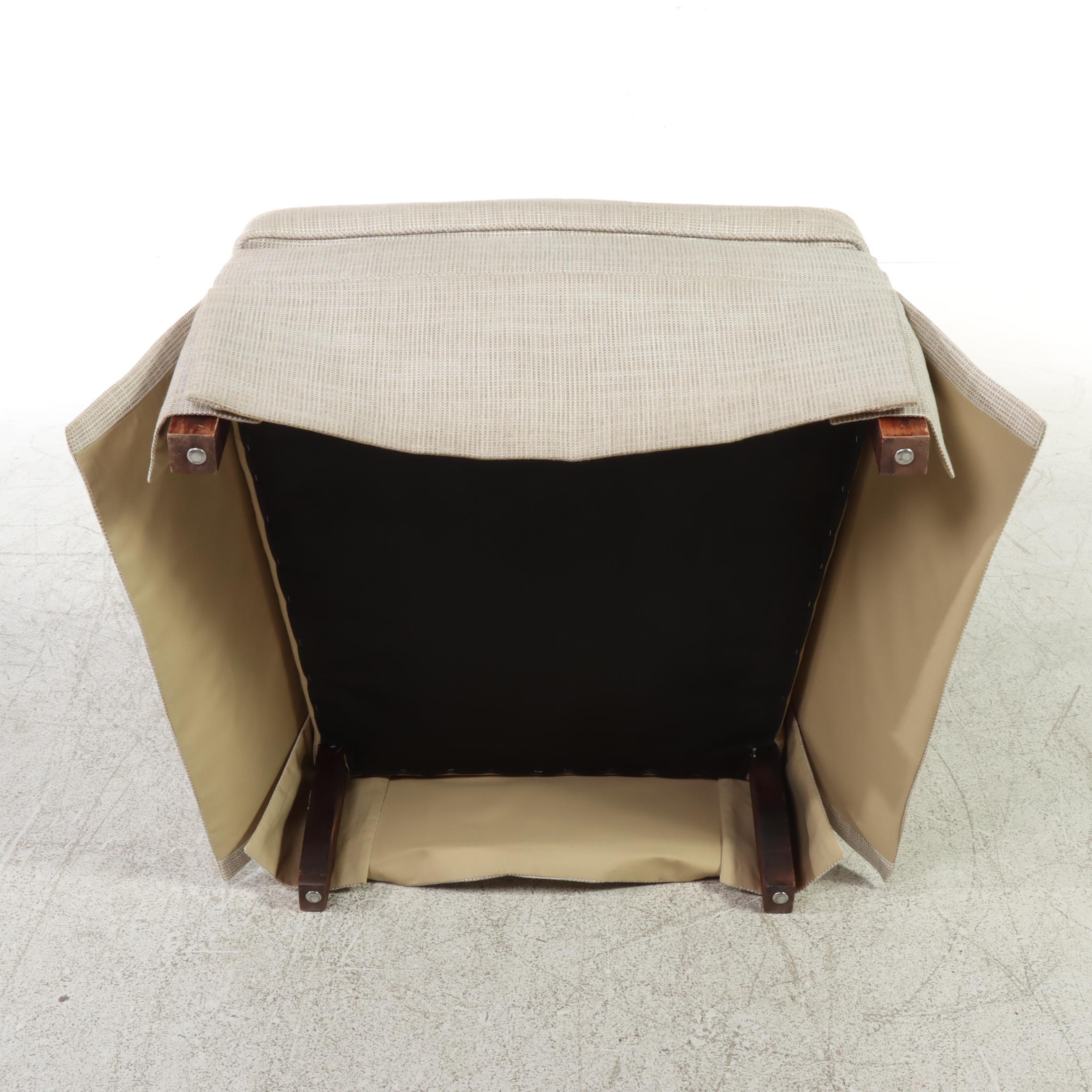 Hickory Chair "Mark Hampton Collection" Custom-Upholstered Easy Armchair