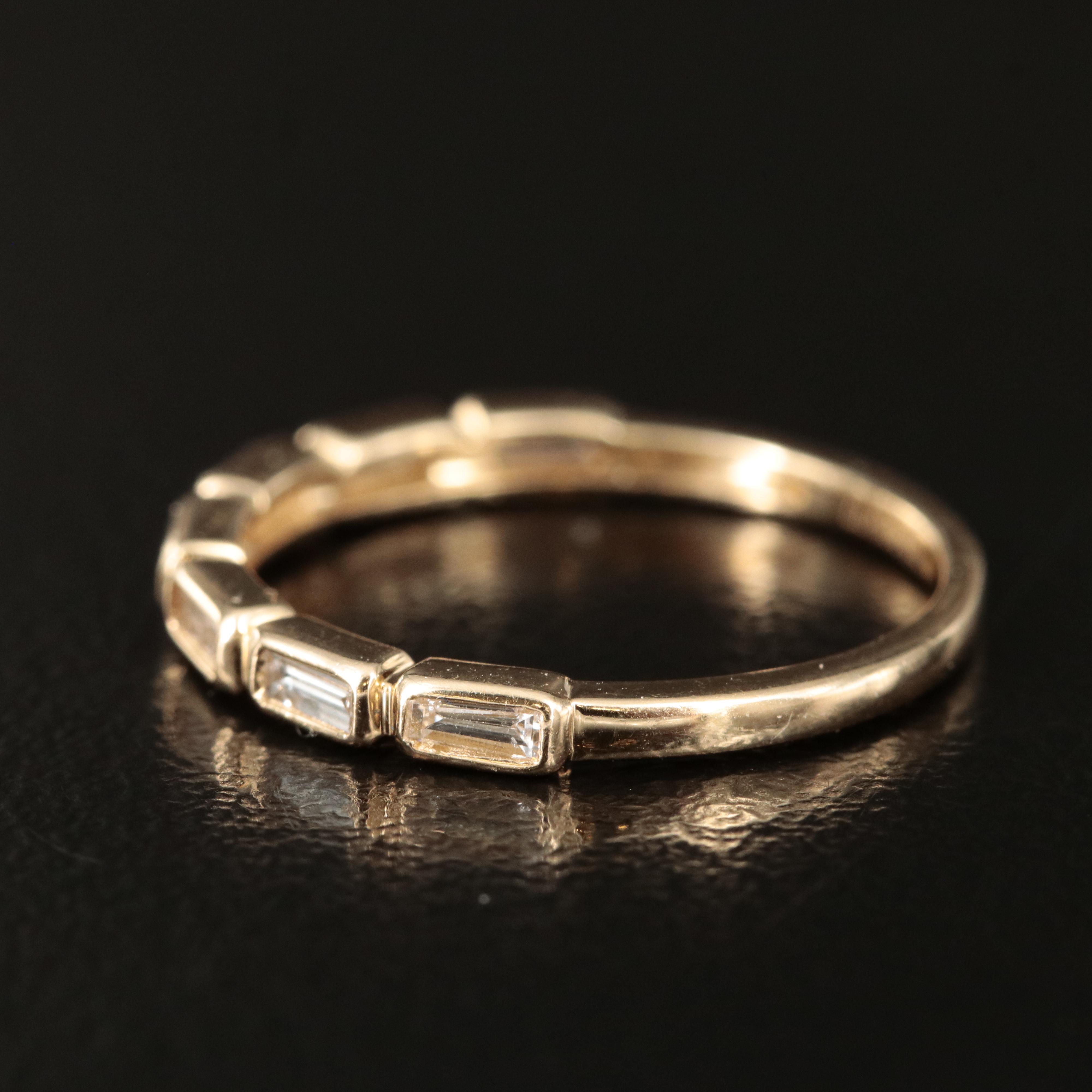 14K 0.21 CTW Diamond Band