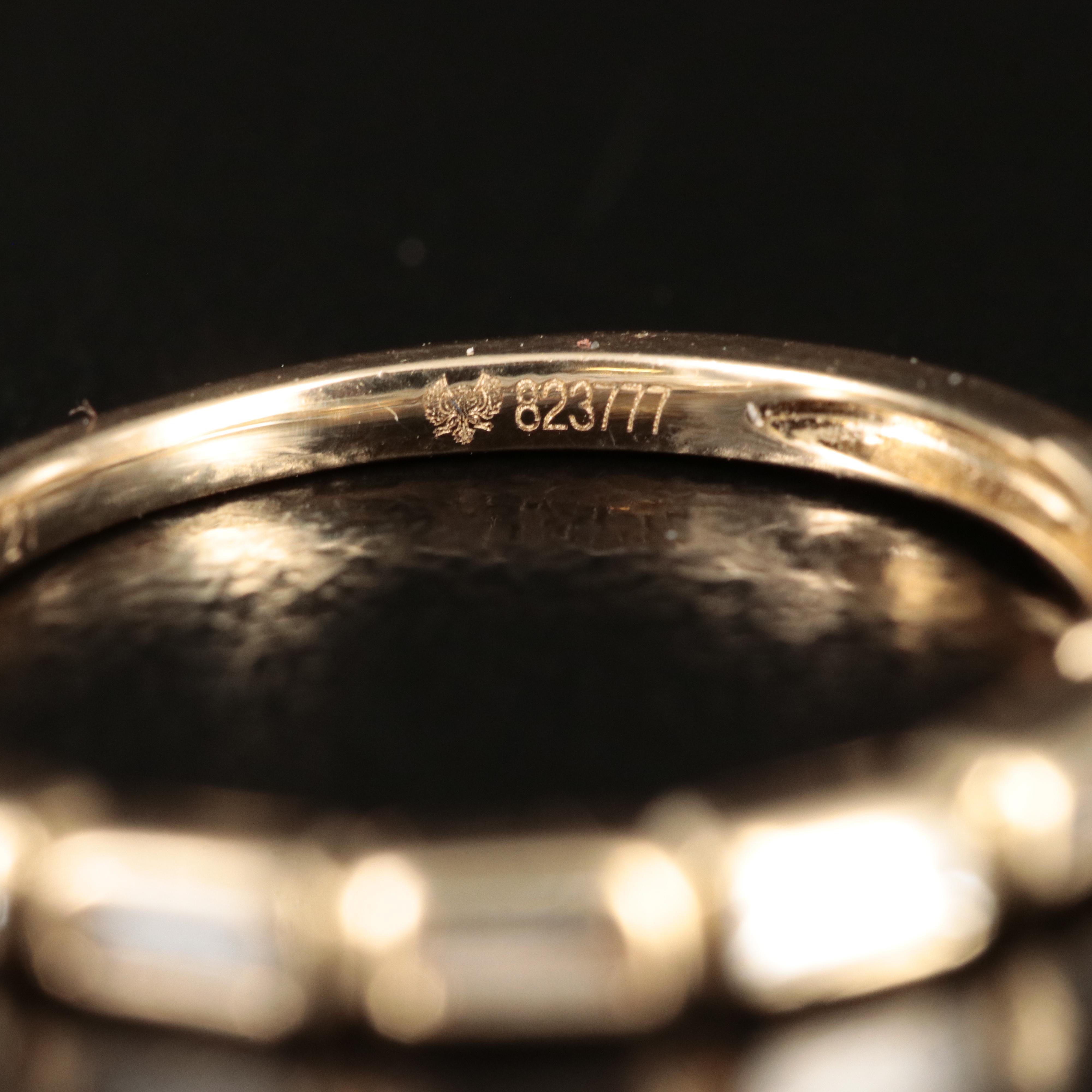 14K 0.21 CTW Diamond Band