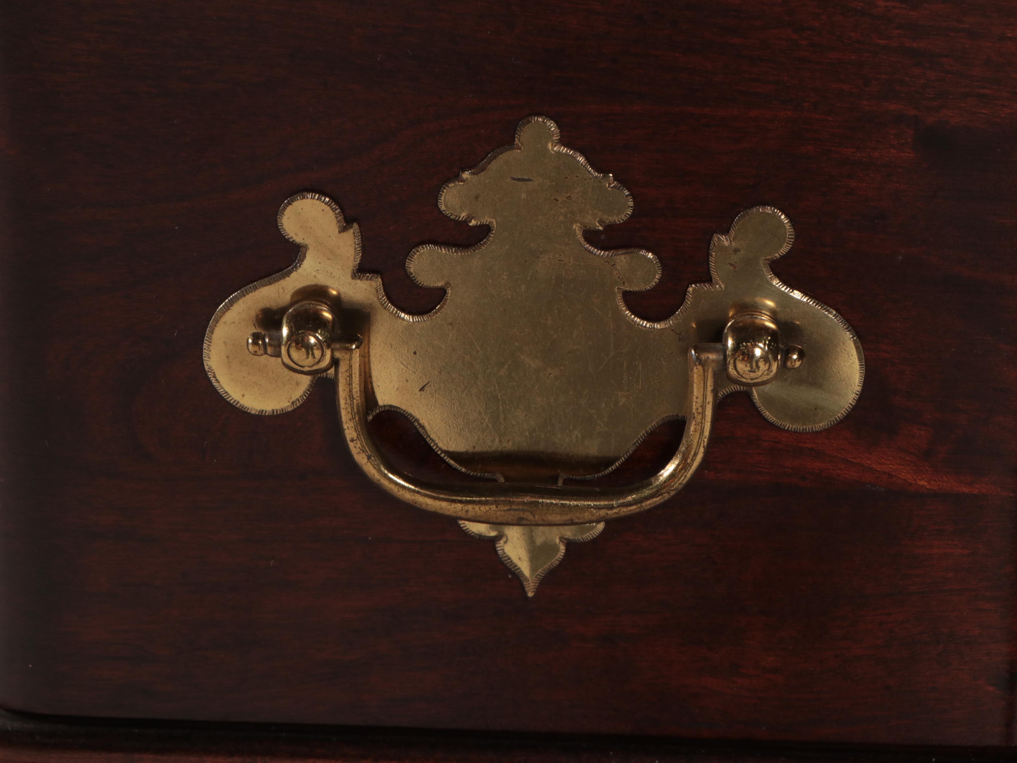 Pennsylvania House Queen Anne Style Cherrywood Block-Front Lowboy