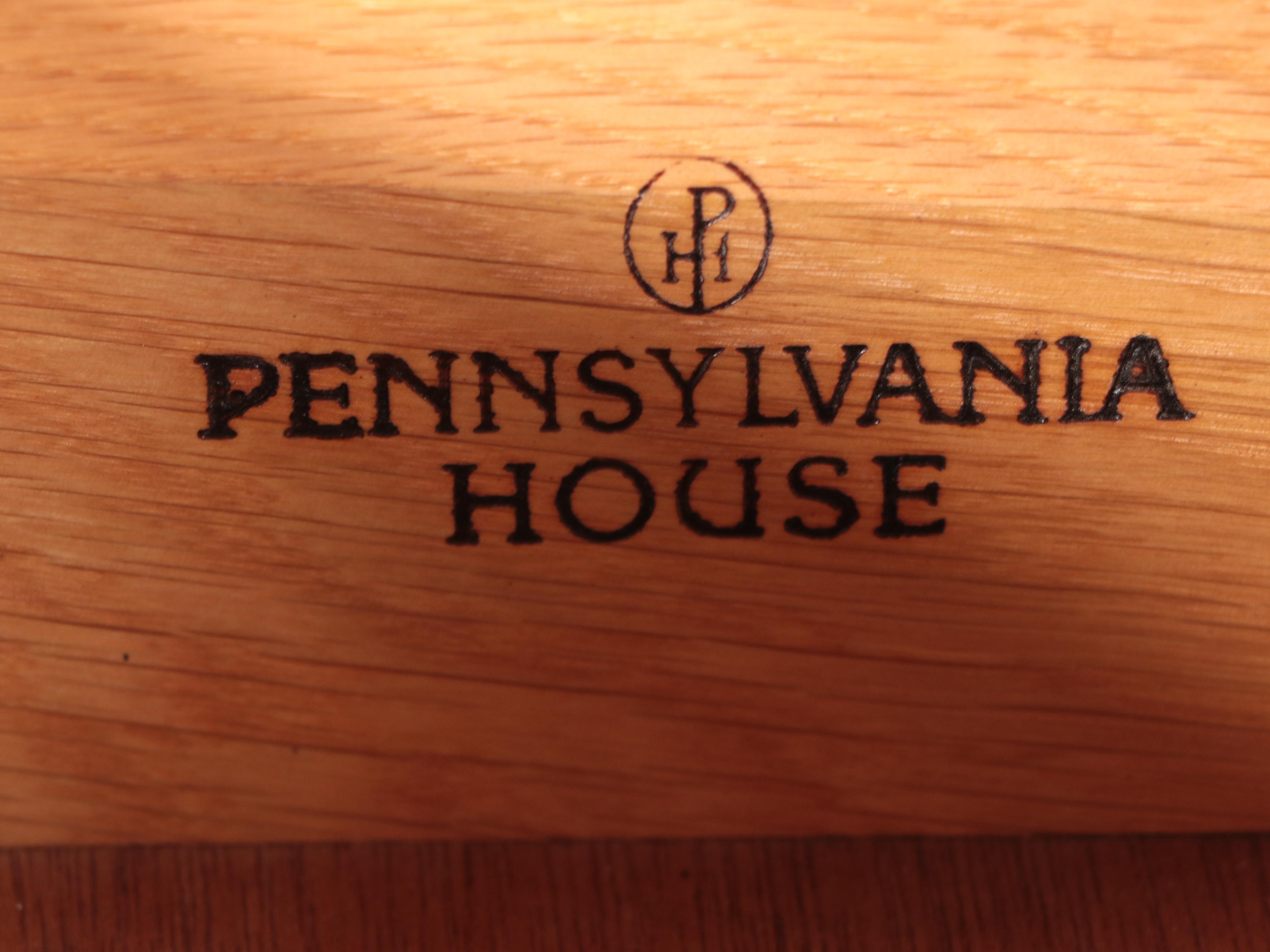 Pennsylvania House Queen Anne Style Cherrywood Block-Front Lowboy