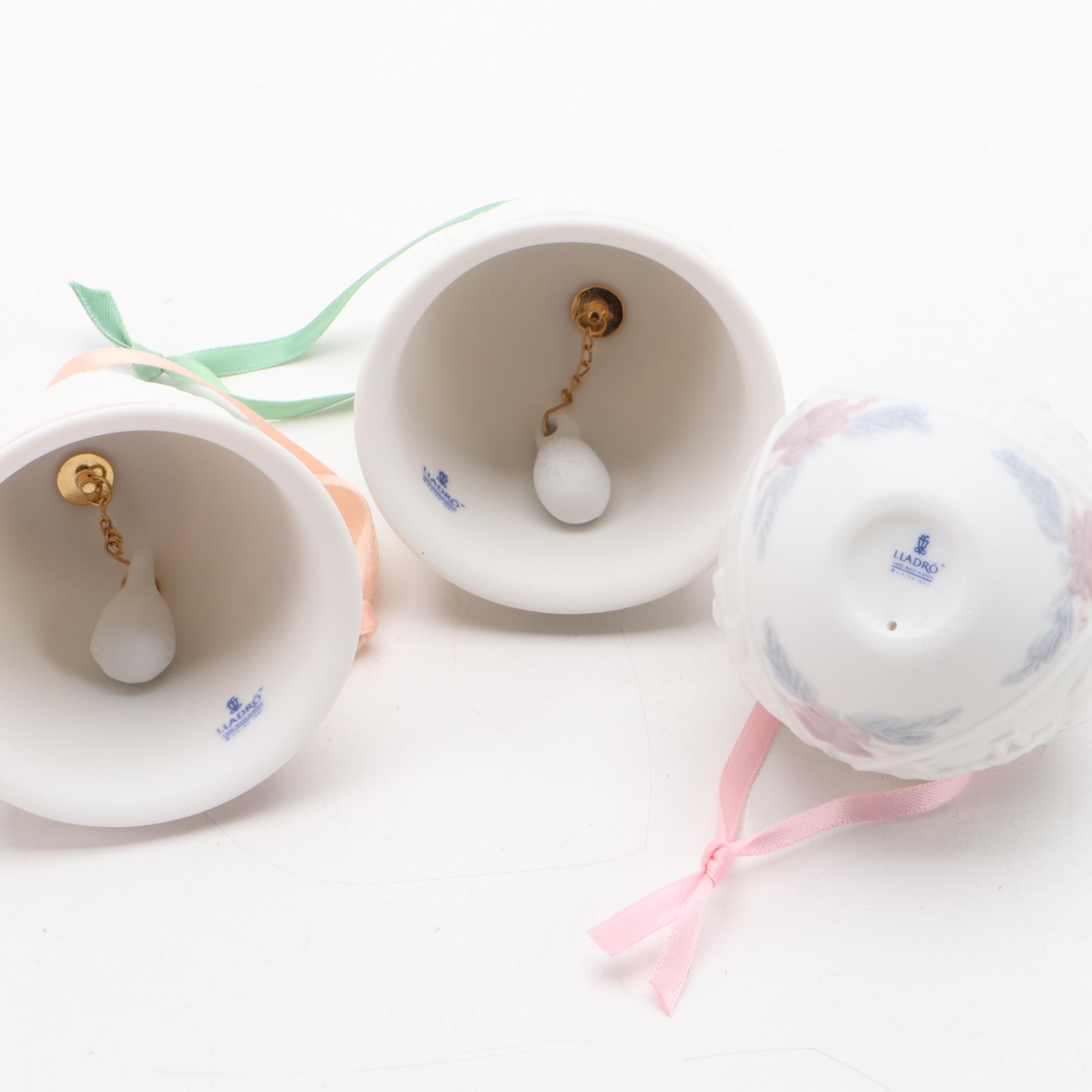 Lenox, Lladró Porcelain and Kurt Adler Polonaise Collection Glass Ornaments