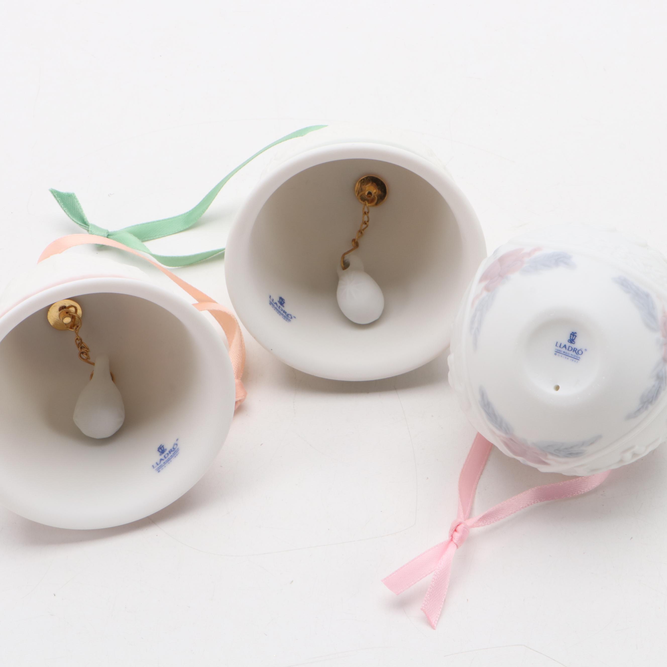 Lenox, Lladró Porcelain and Kurt Adler Polonaise Collection Glass Ornaments