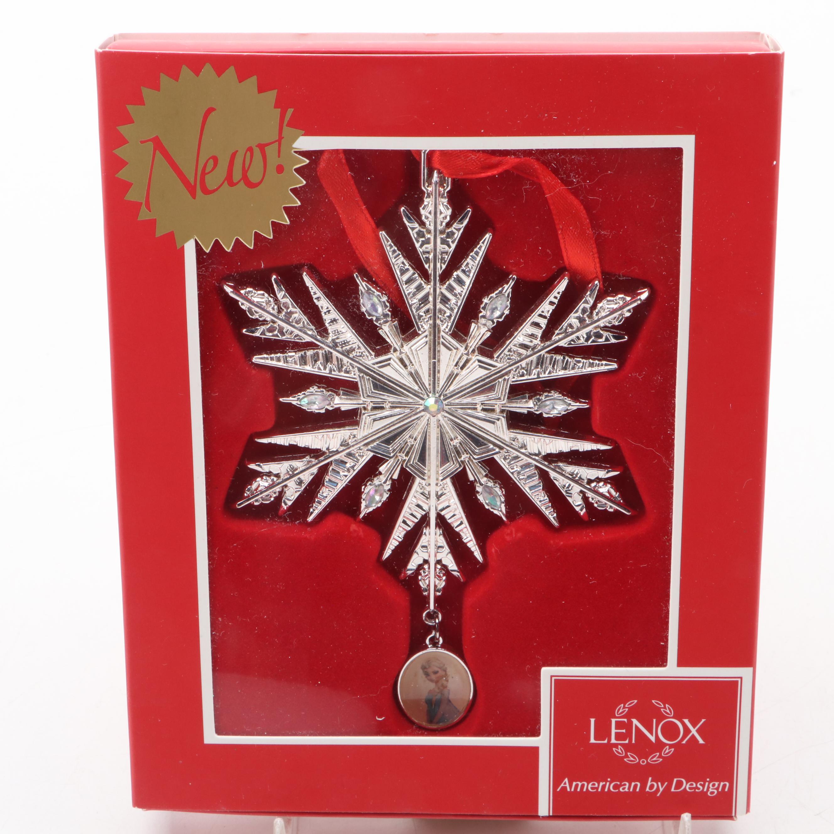 Lenox, Lladró Porcelain and Kurt Adler Polonaise Collection Glass Ornaments