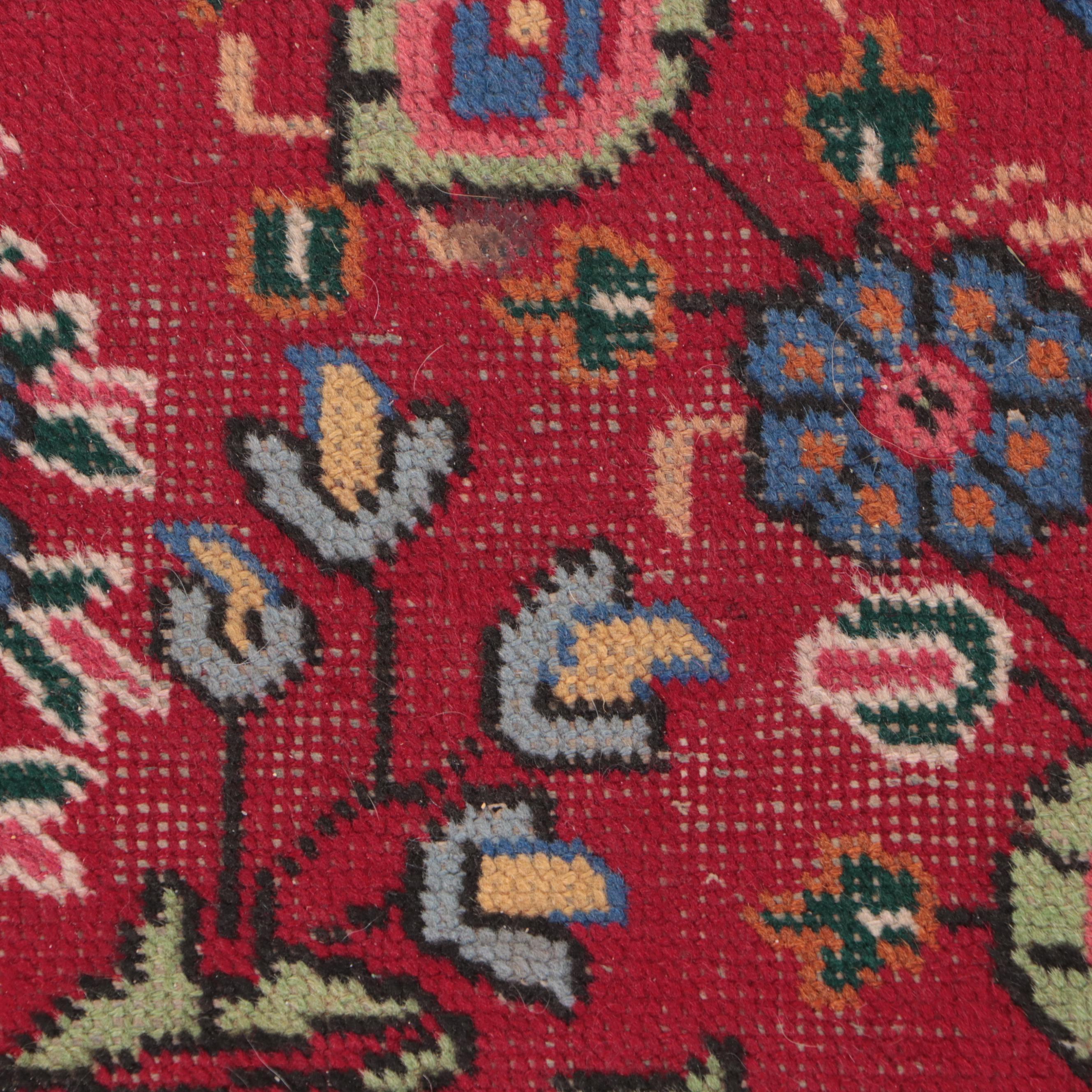 3'3 x 4'11 Hand-Knotted Persian Tabriz Accent Rug