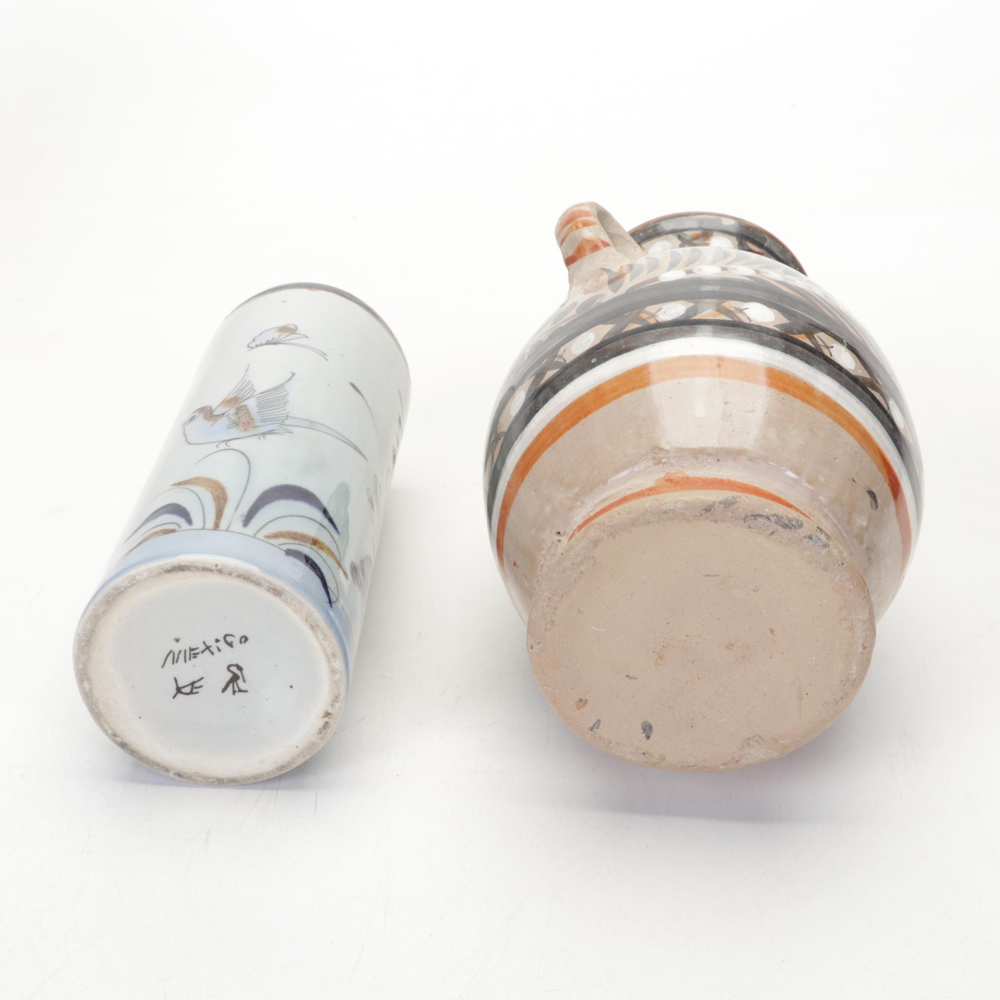 Mexican Pottery Bowls and Vases