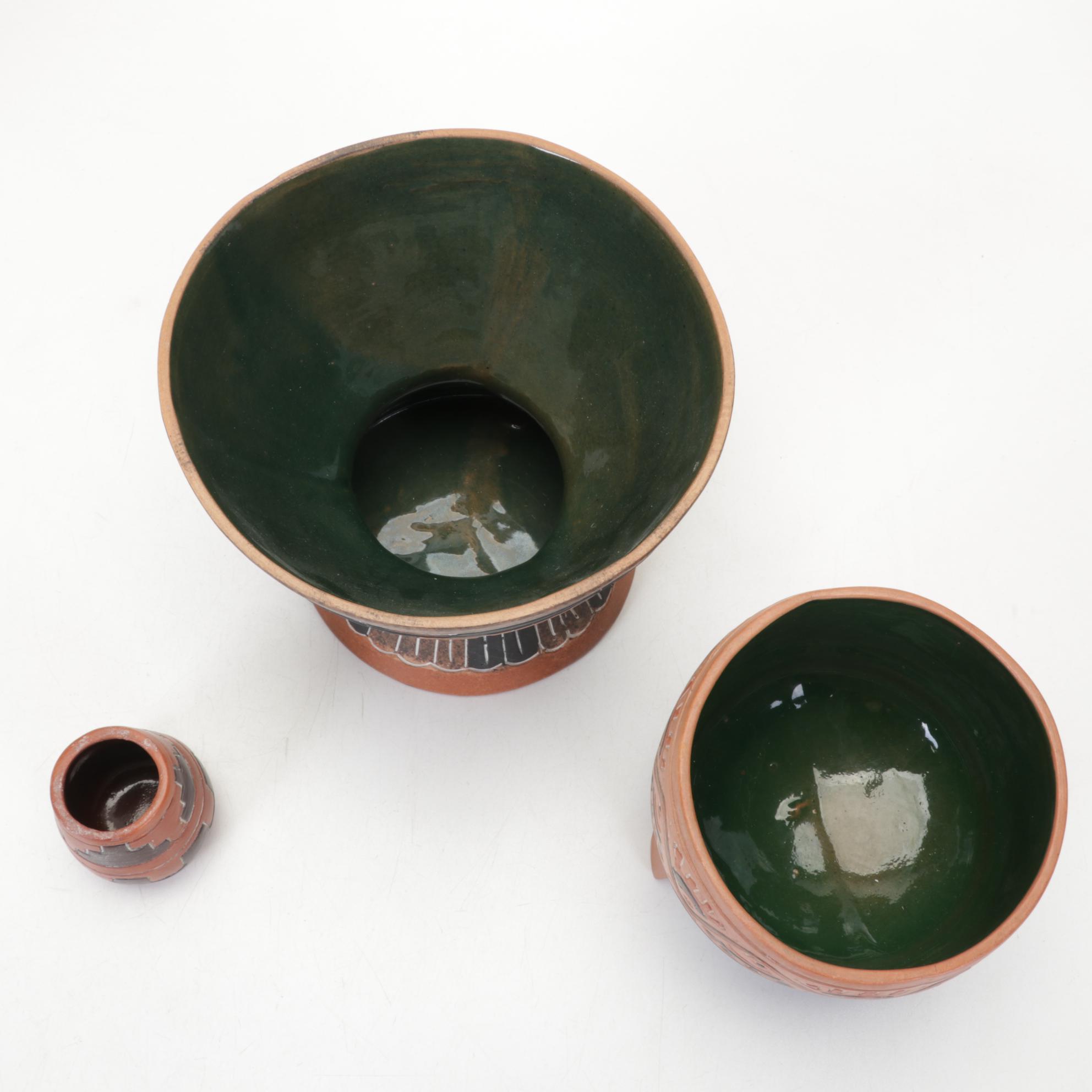 Mexican Pottery Bowls and Vases